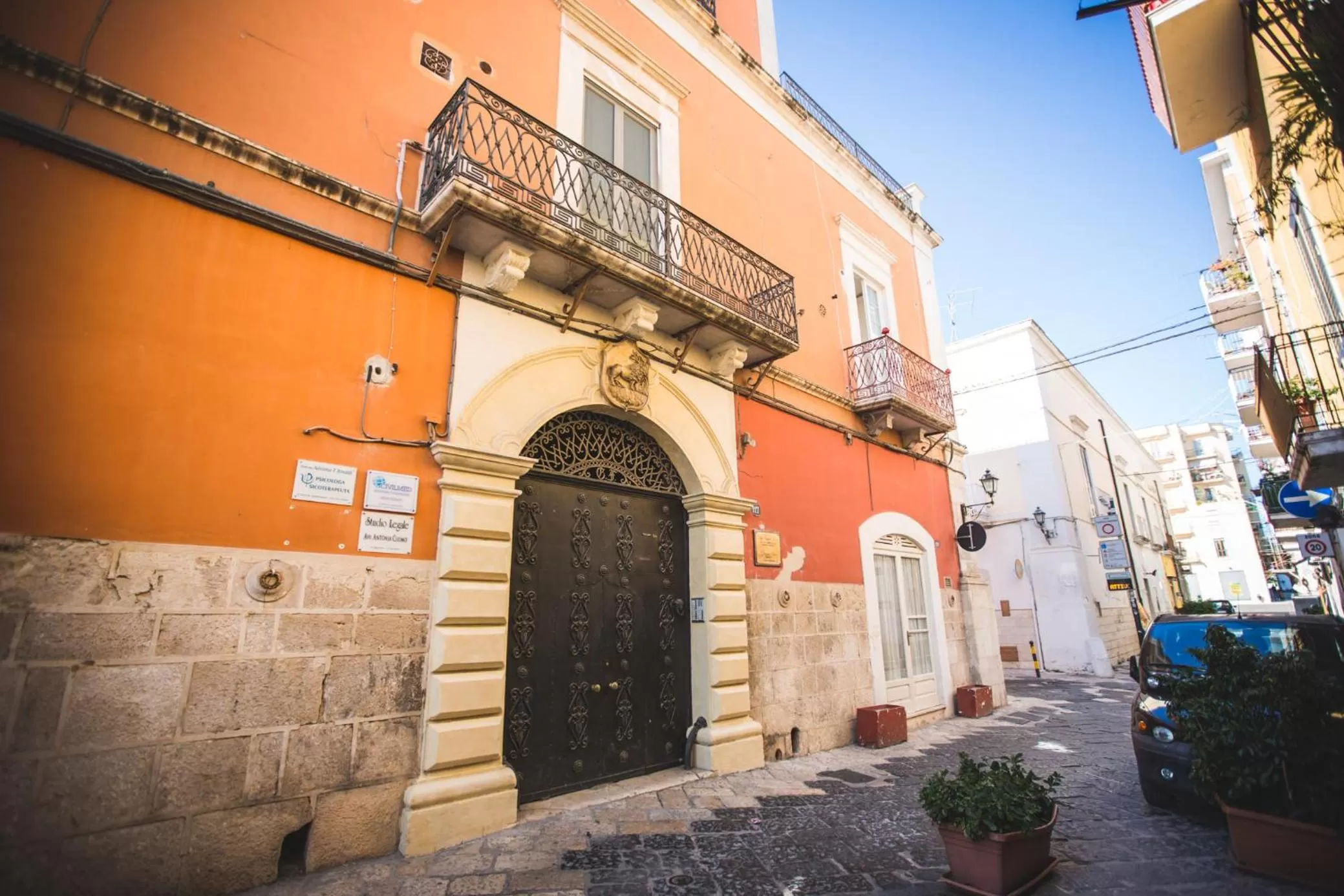Facade/entrance in B&B Le Ferule