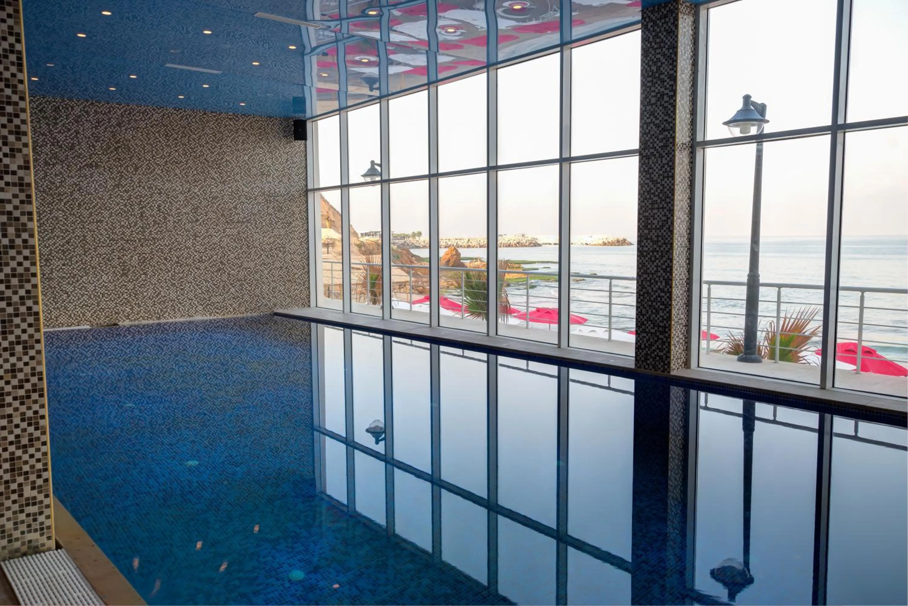 Swimming pool in Lancaster Eden Bay