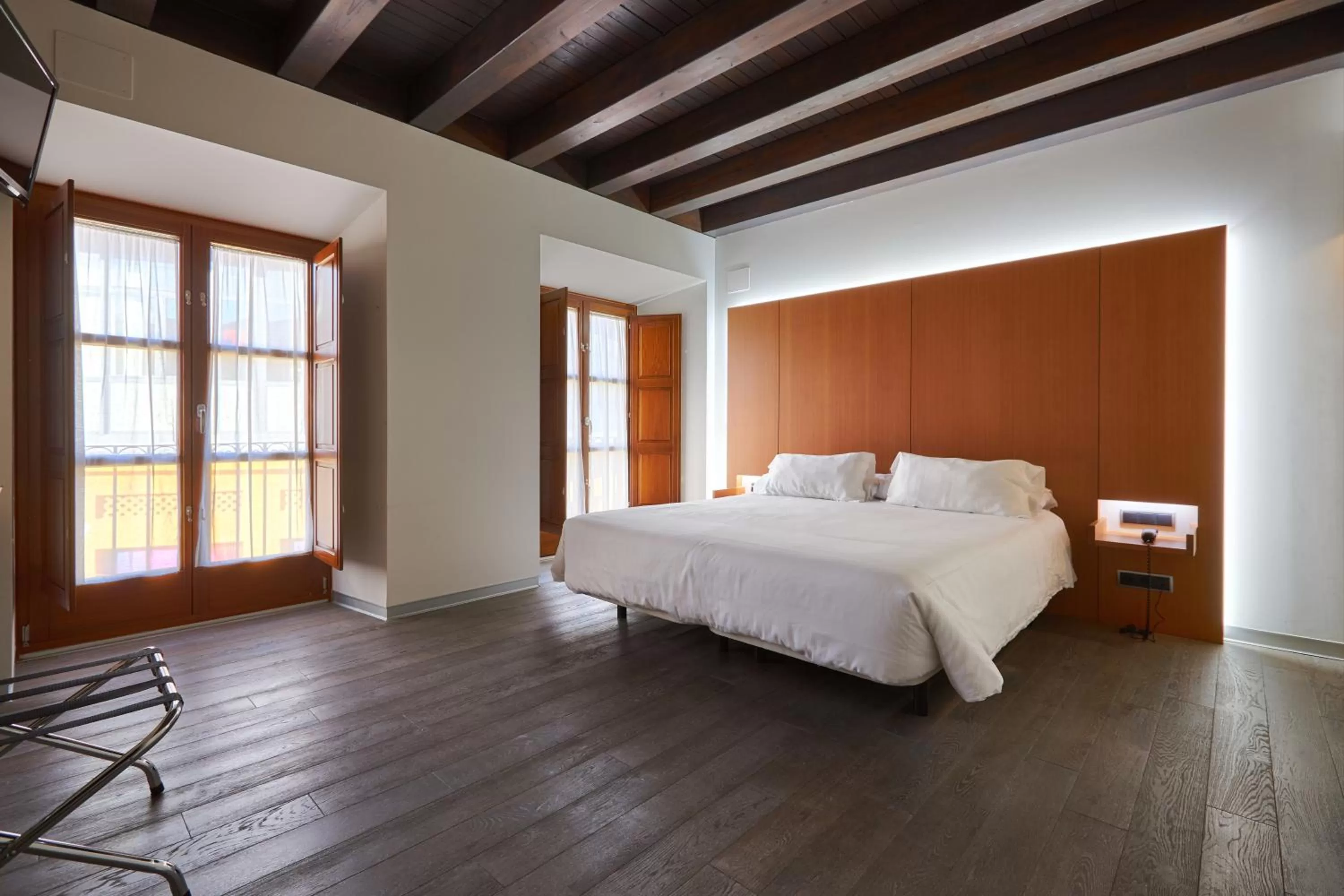 City view, Bed in María Pacheco Hotel Boutique