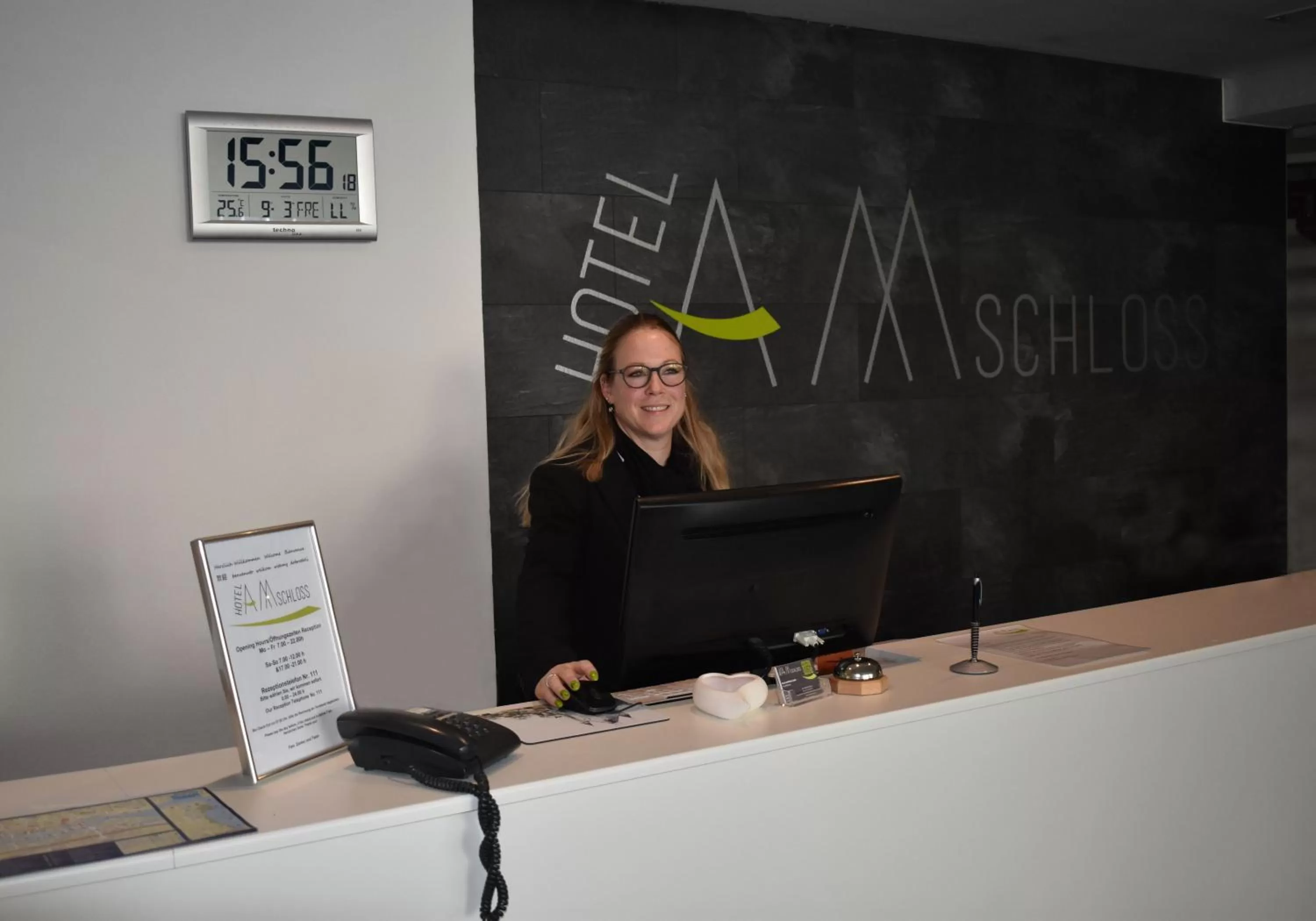 Property logo or sign, Lobby/Reception in Hotel AM Schloss