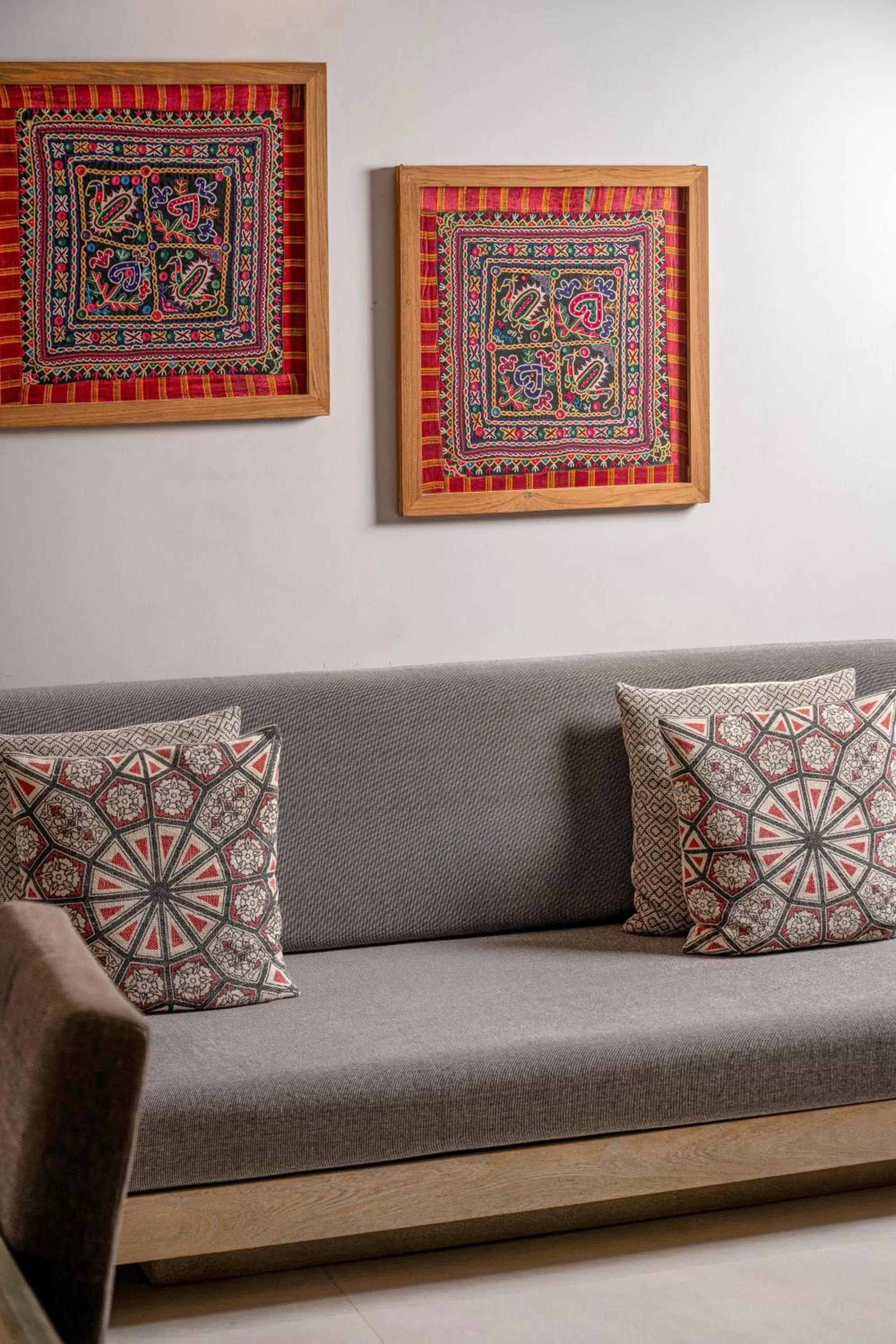 Seating area in The Almond Tree