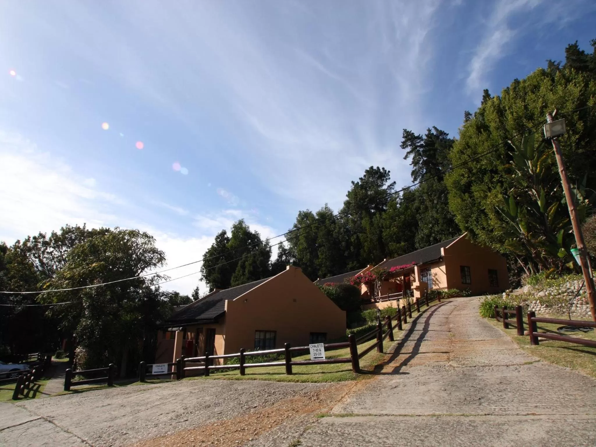 Facade/entrance in Gooderson Knysna Chalets