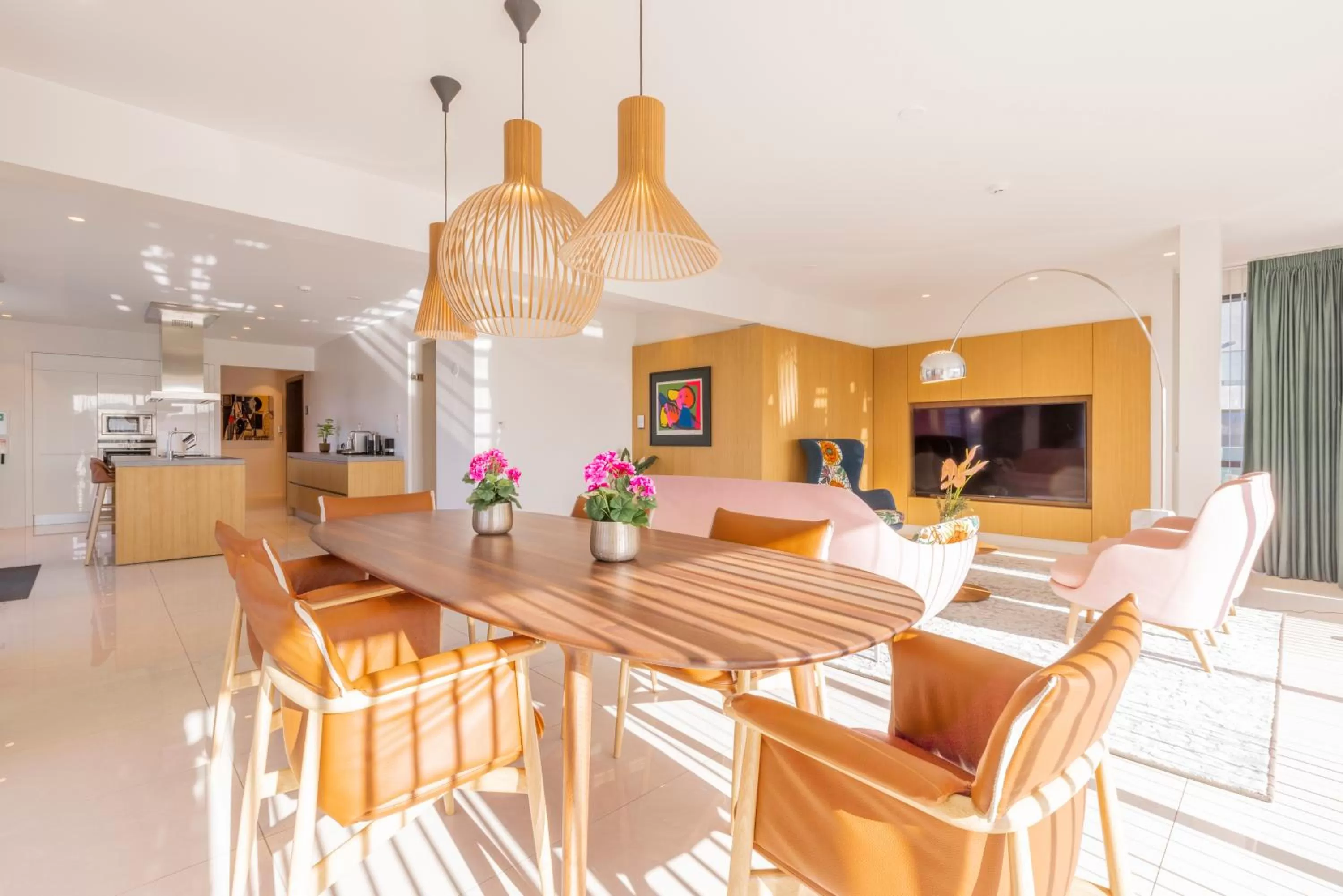 Living room in Black Pearl Apartment Hotel