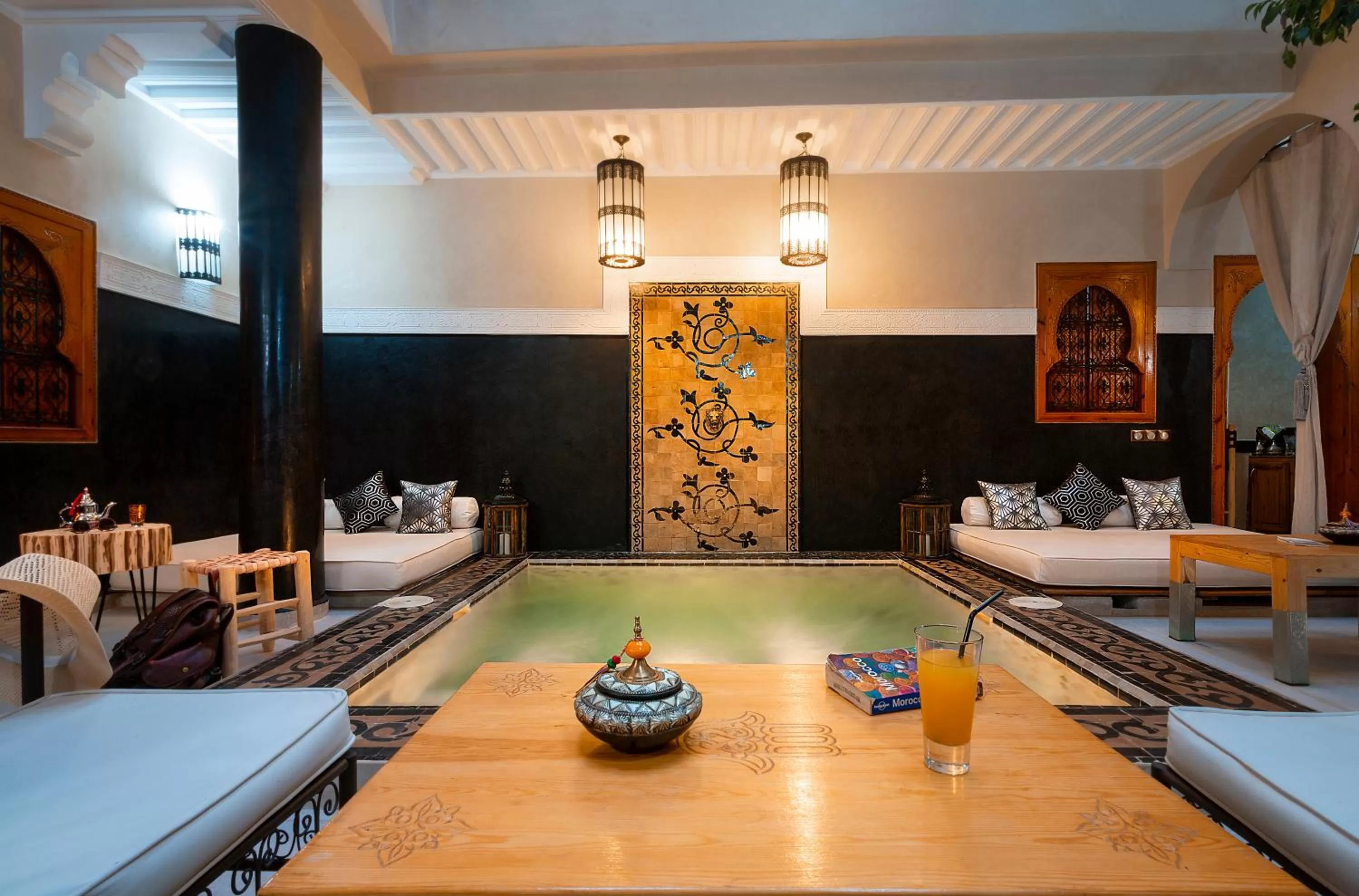 Swimming pool in Riad Rodaina & SPA