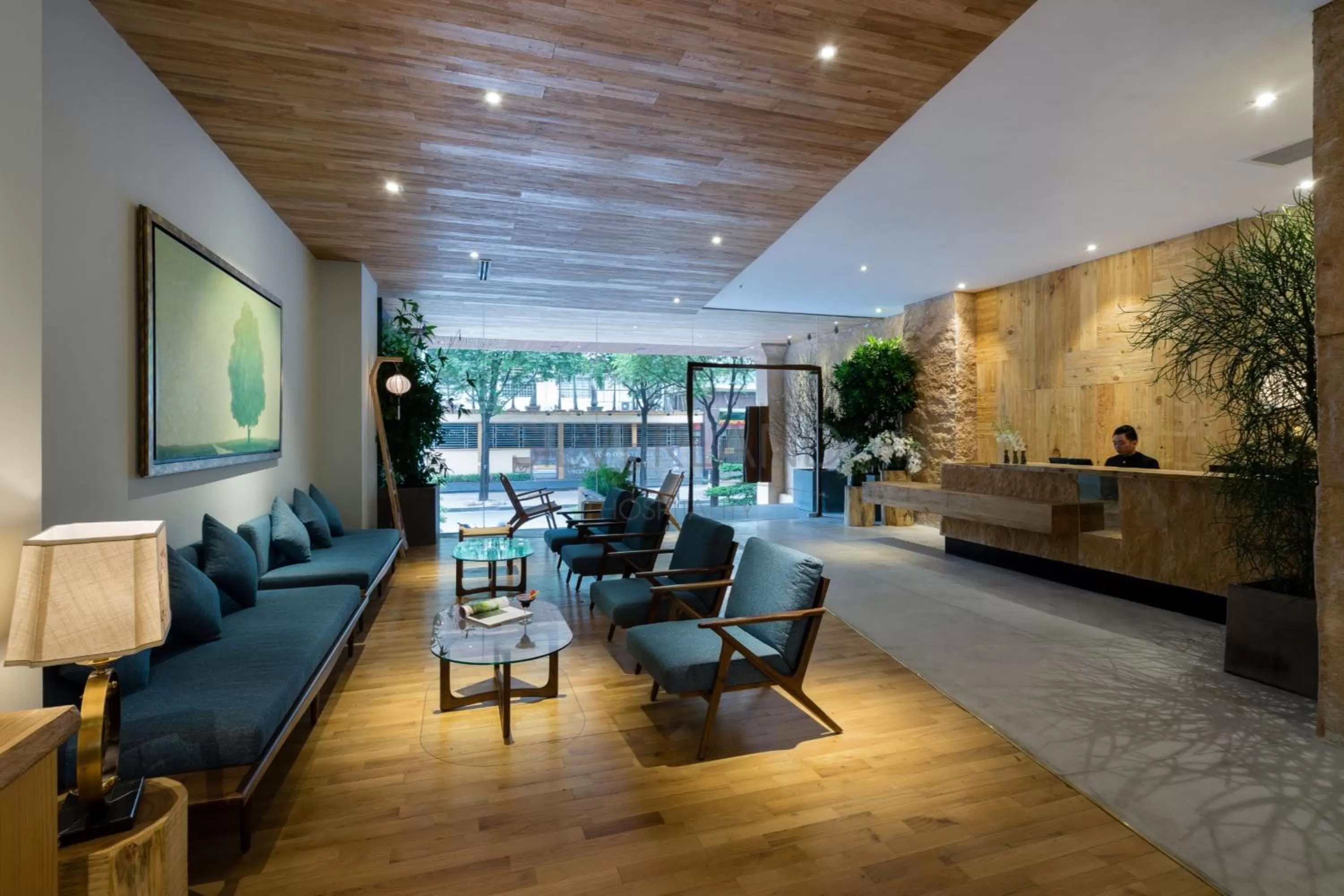 Lobby or reception in Silverland Yen Hotel