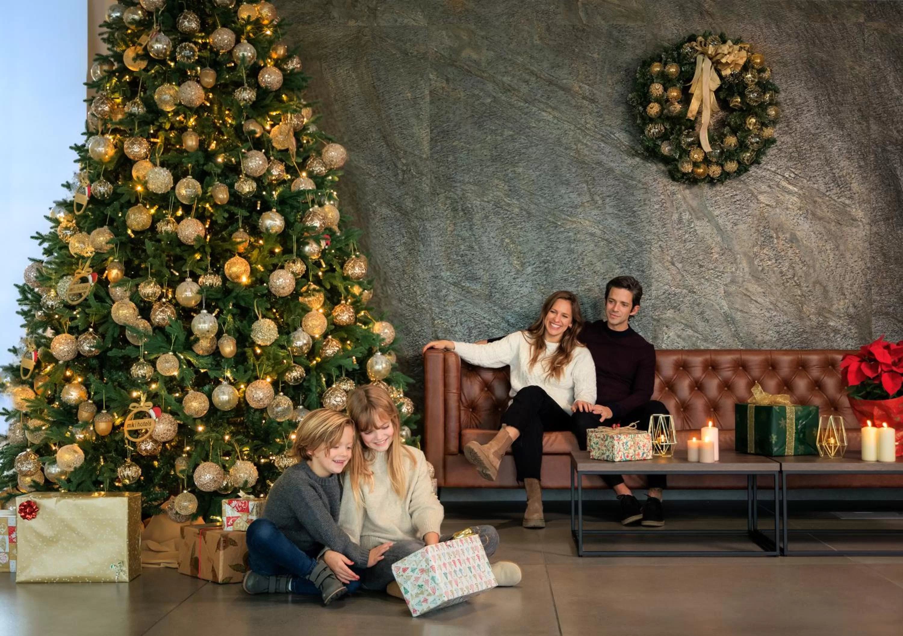 Seating area in mk hotel tirana