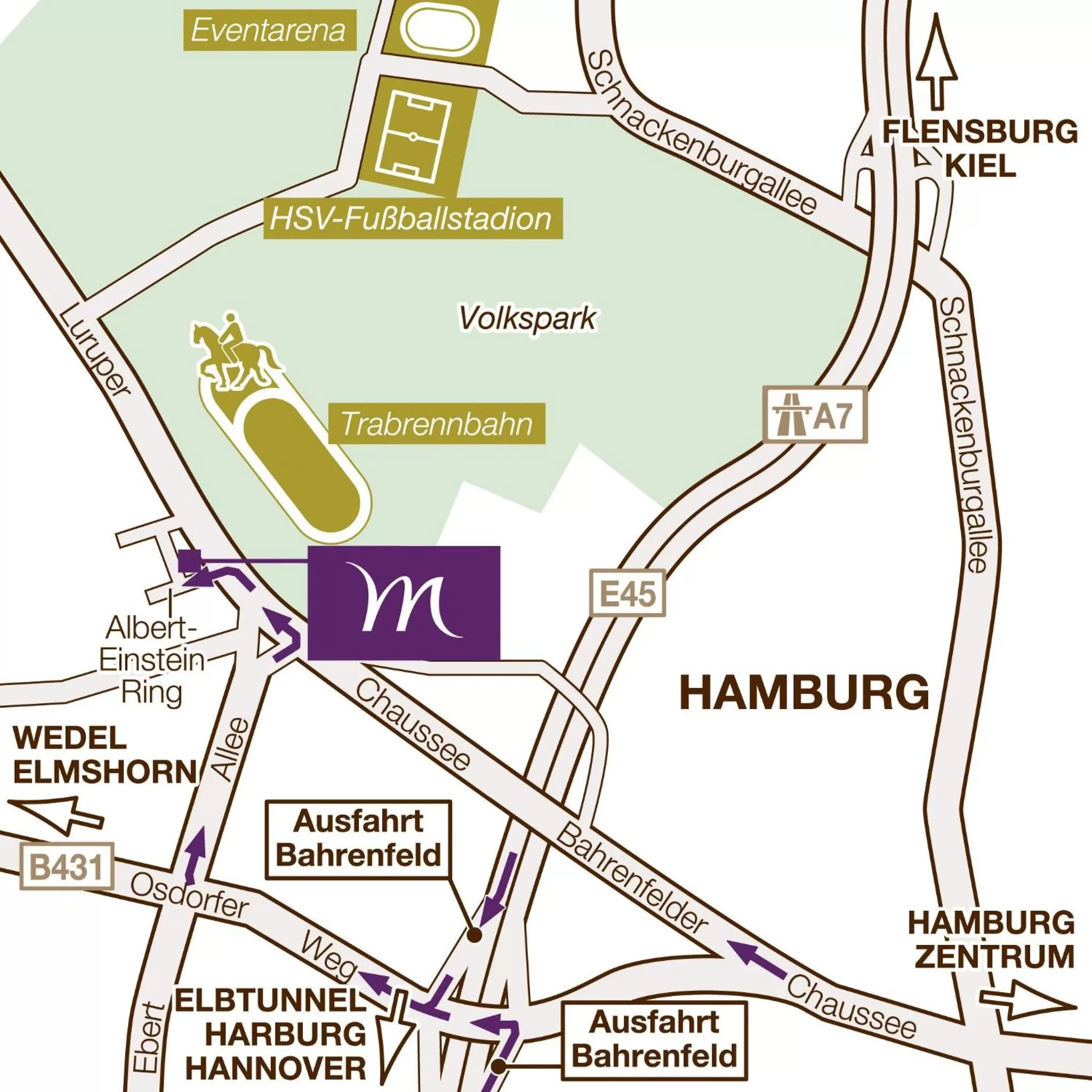 Logo/Certificate/Sign in Mercure Hotel Hamburg am Volkspark