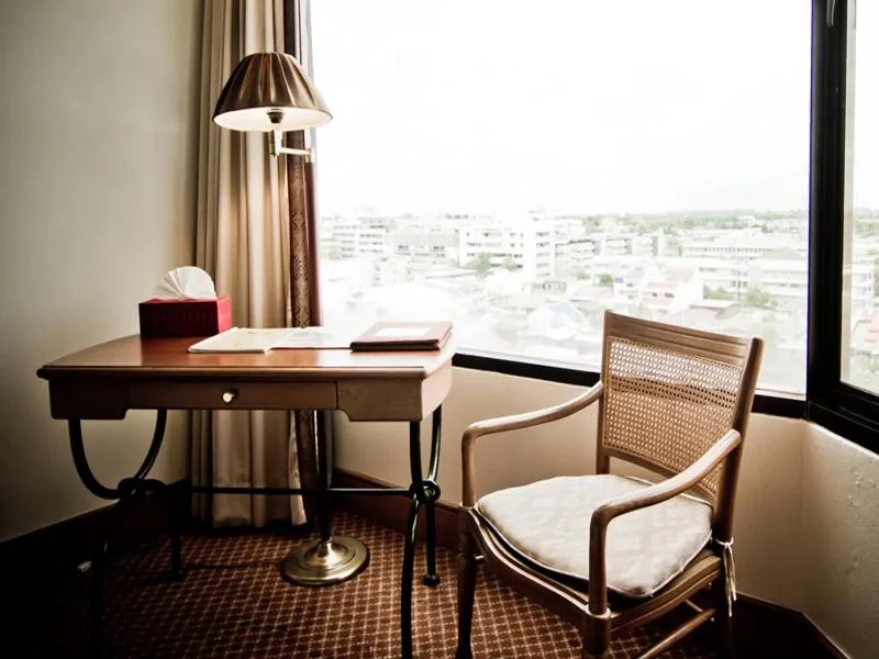 Decorative detail in Laithong Hotel