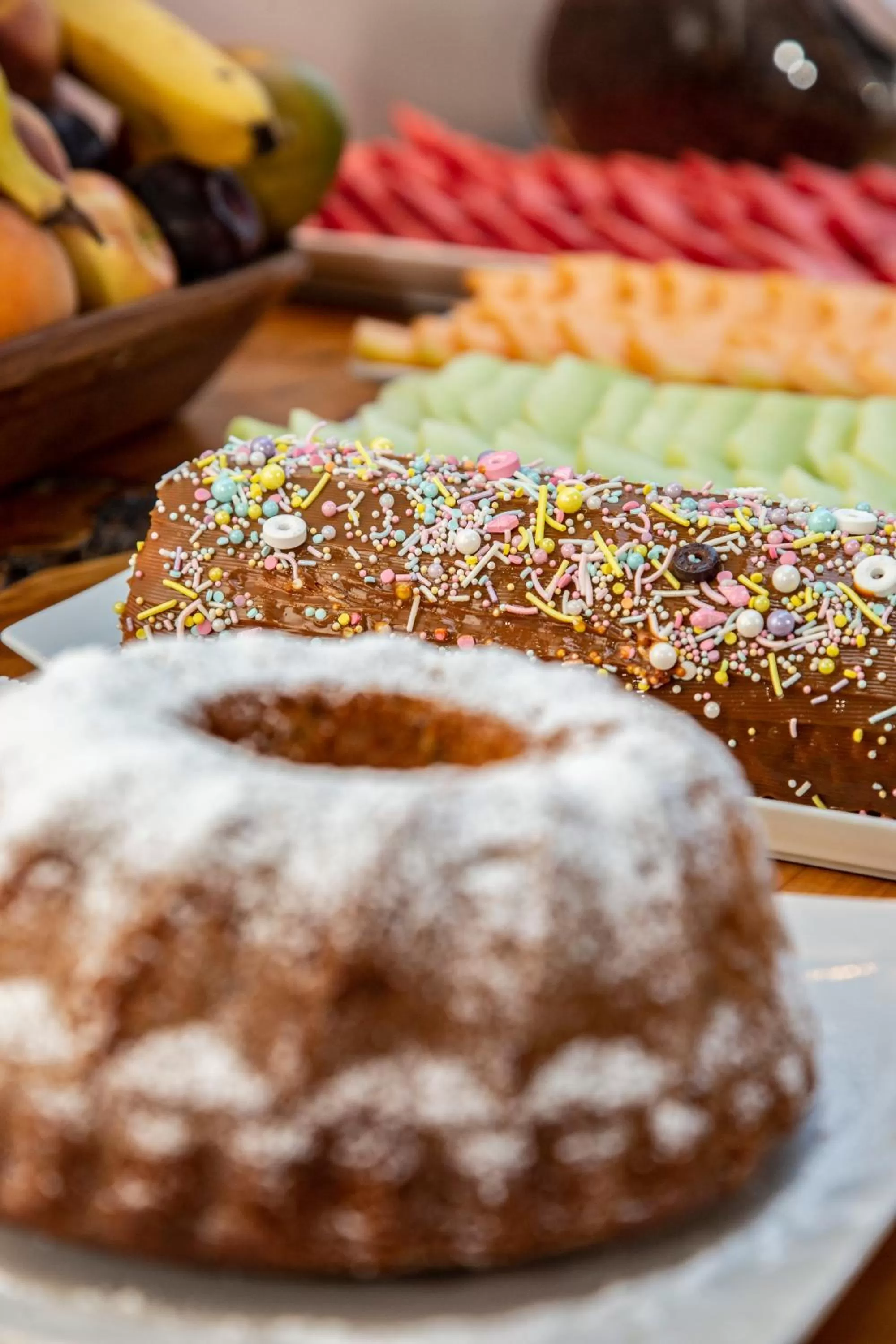 Buffet breakfast, Food in Hotel Cumbres del Sur