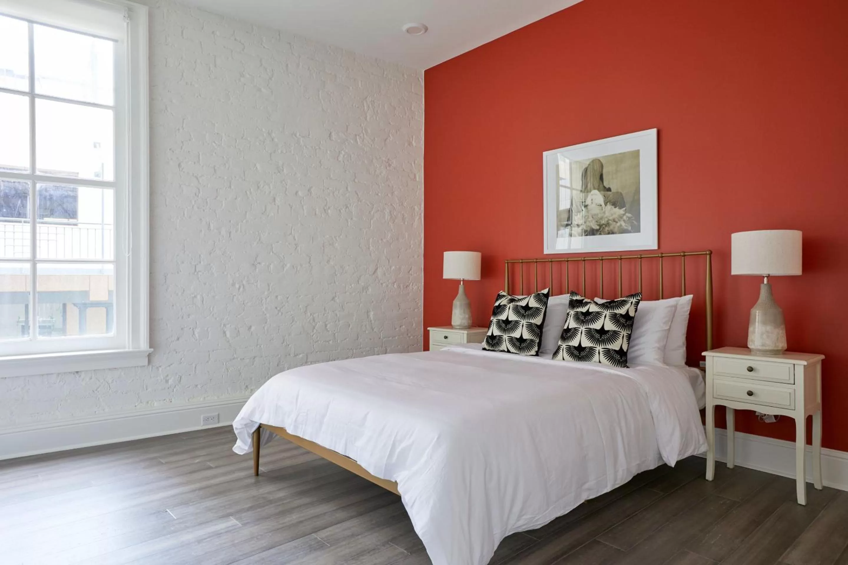 Living room, Bed in Sonder Lafayette Square