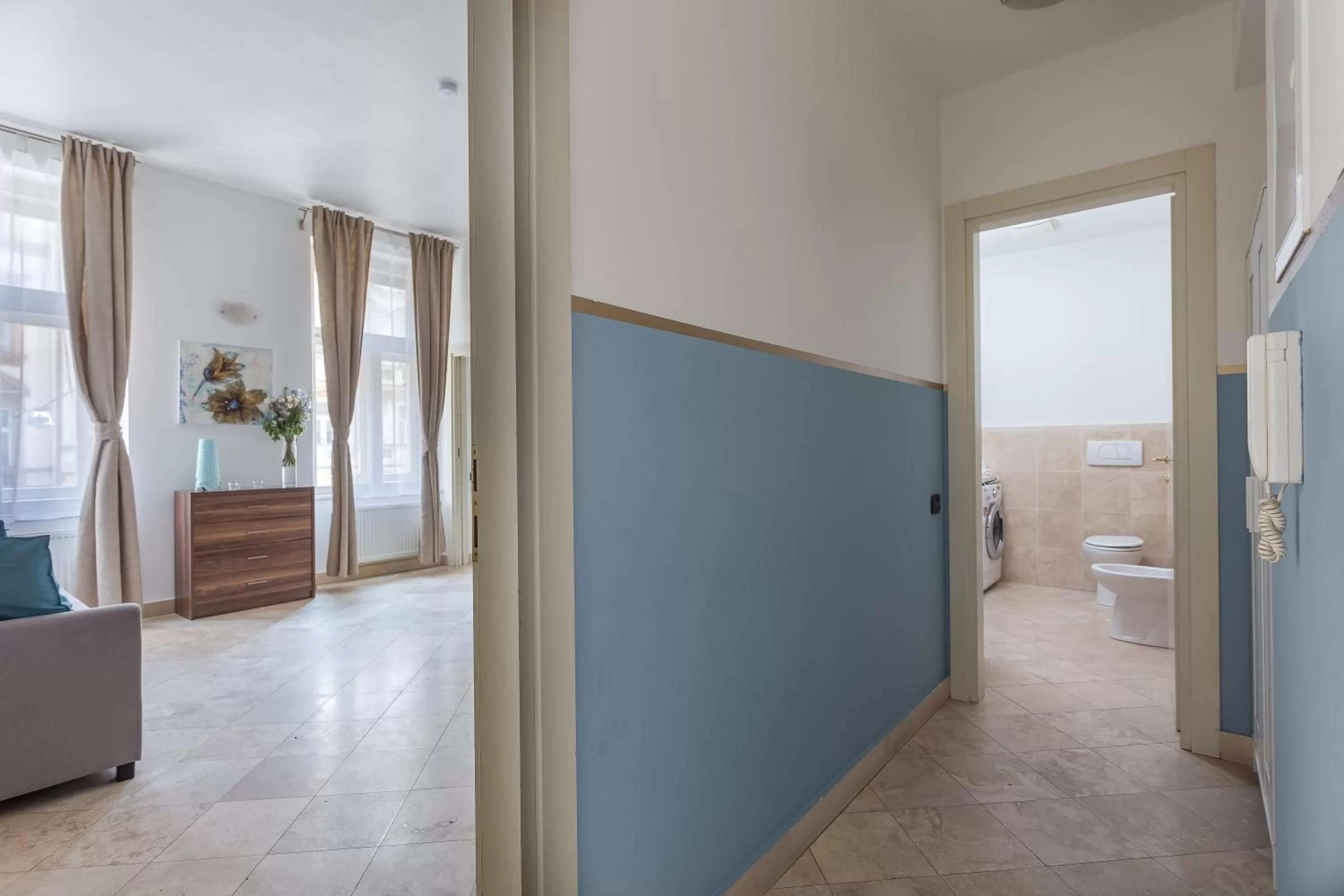 Shower in Legerova 33 Apartments