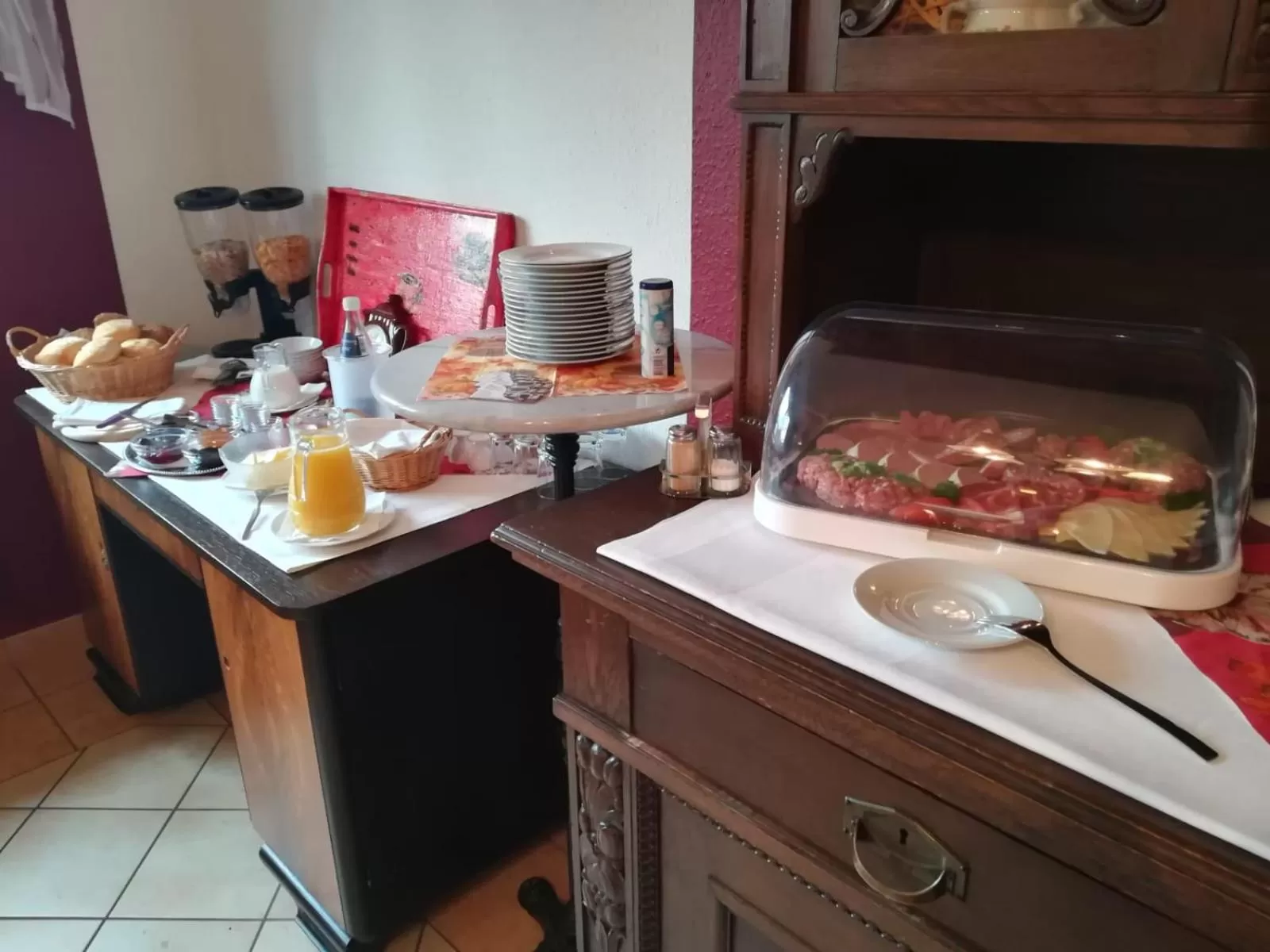 Breakfast in Kyffhäuserhotel "Goldene Aue"