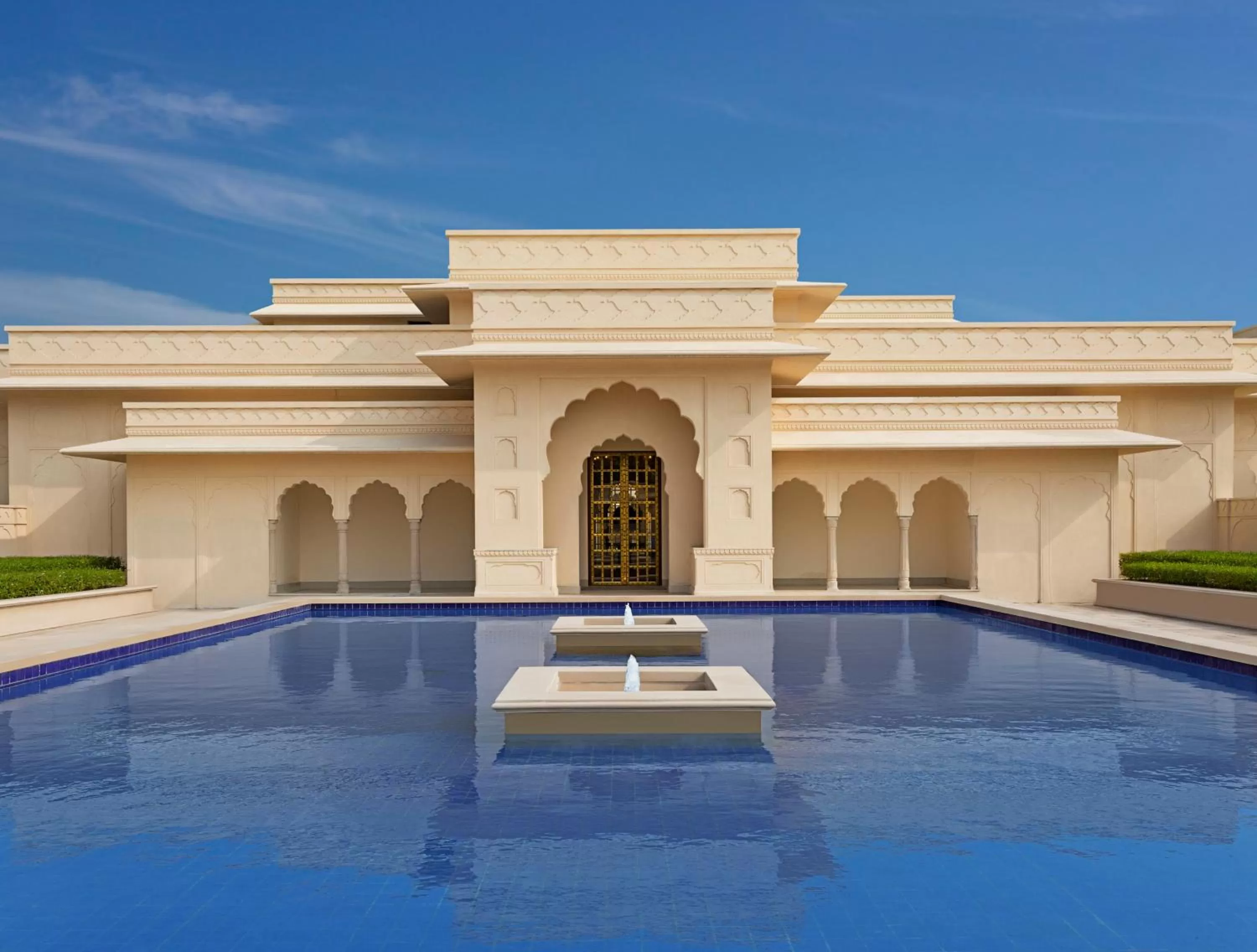 Property building in The Oberoi Sukhvilas Spa Resort, New Chandigarh