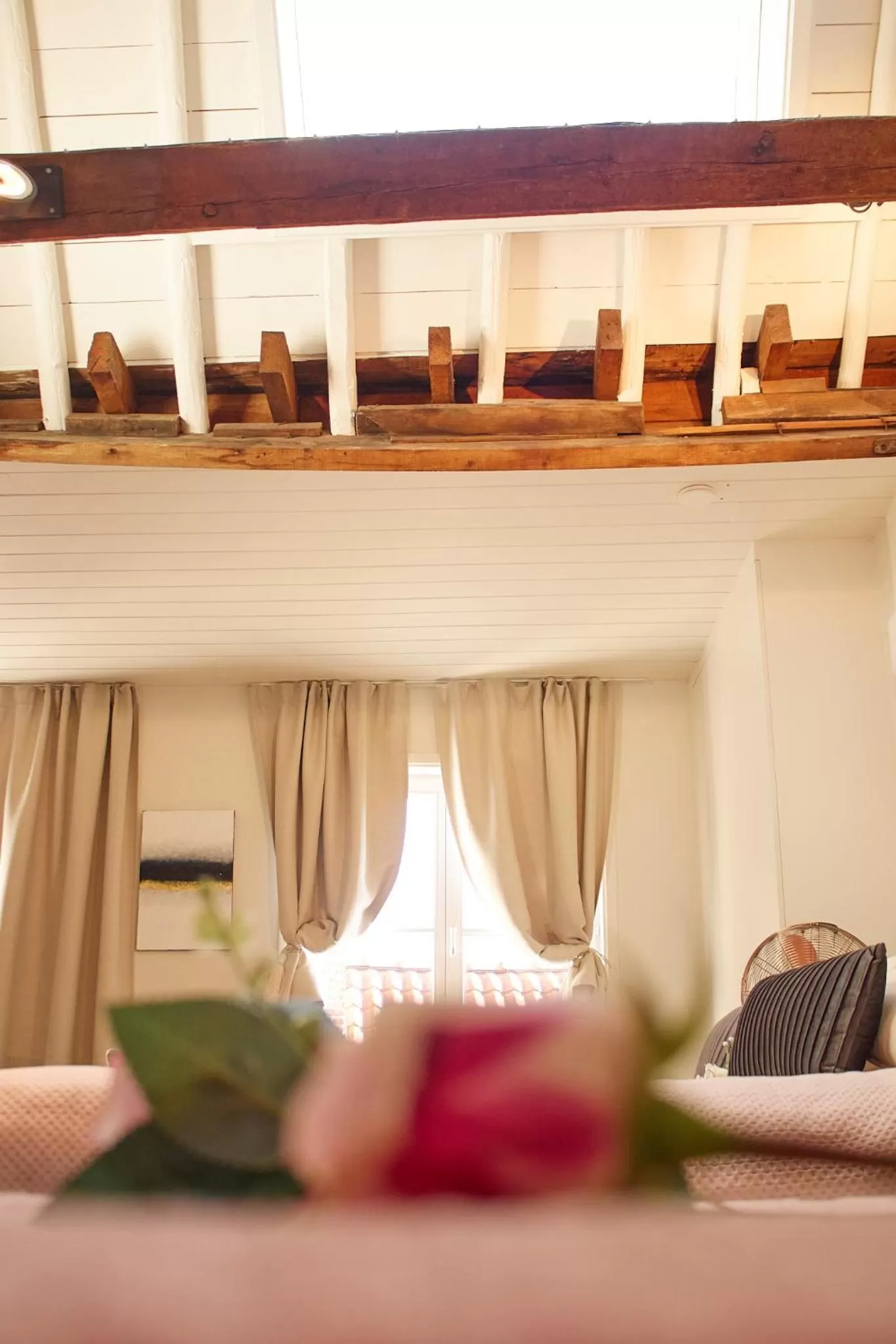 Bed in The White Queen B&B