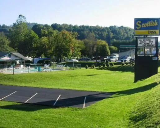 View (from property/room) in Scottish Inn Maggie Valley