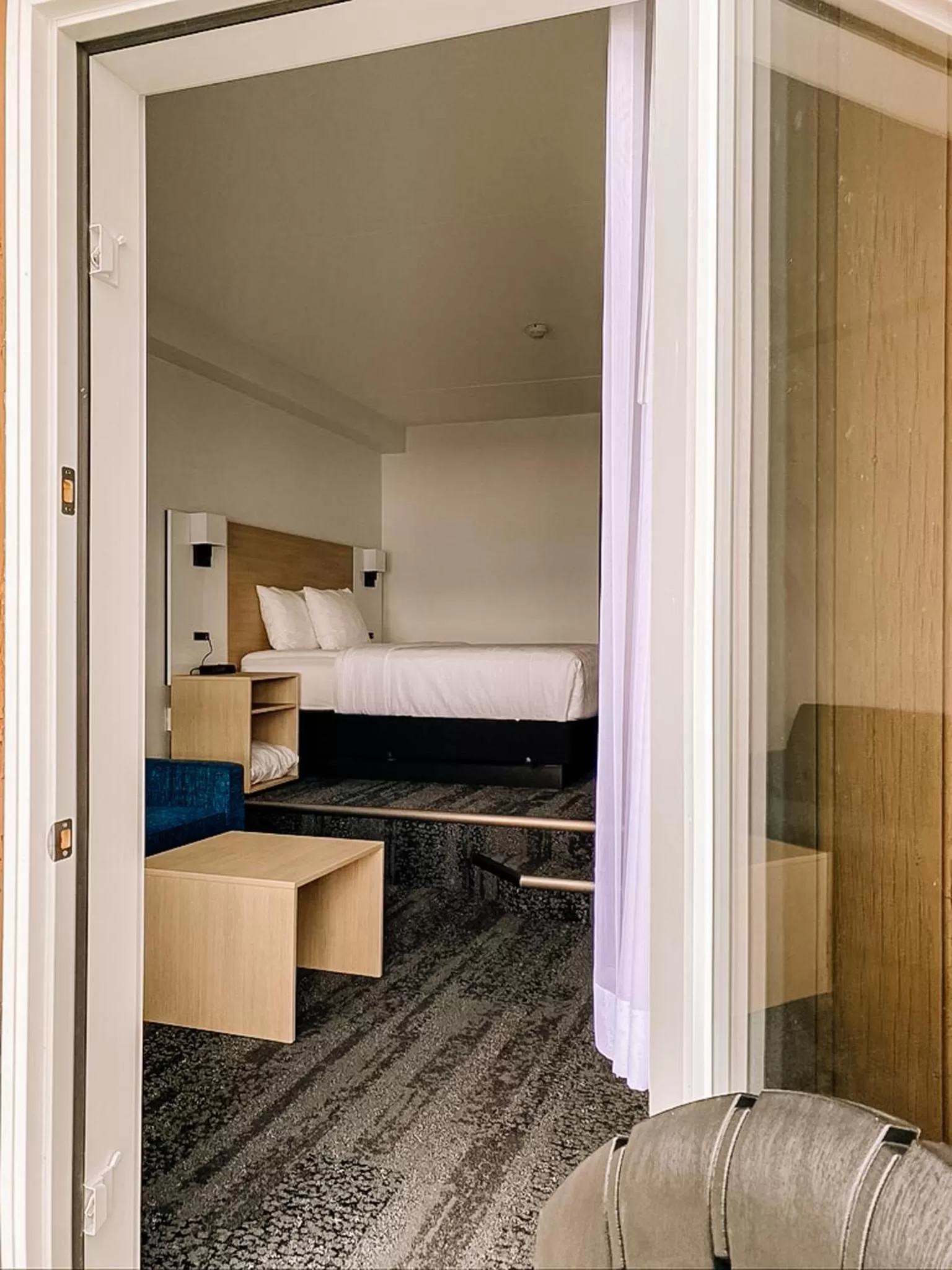 Bed in La Place Rendez-Vous Hotel