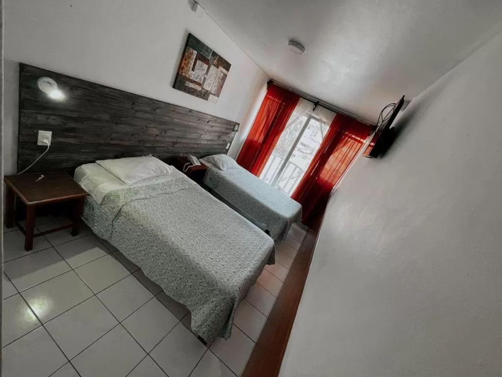 Bed in Hotel Plaza Colon