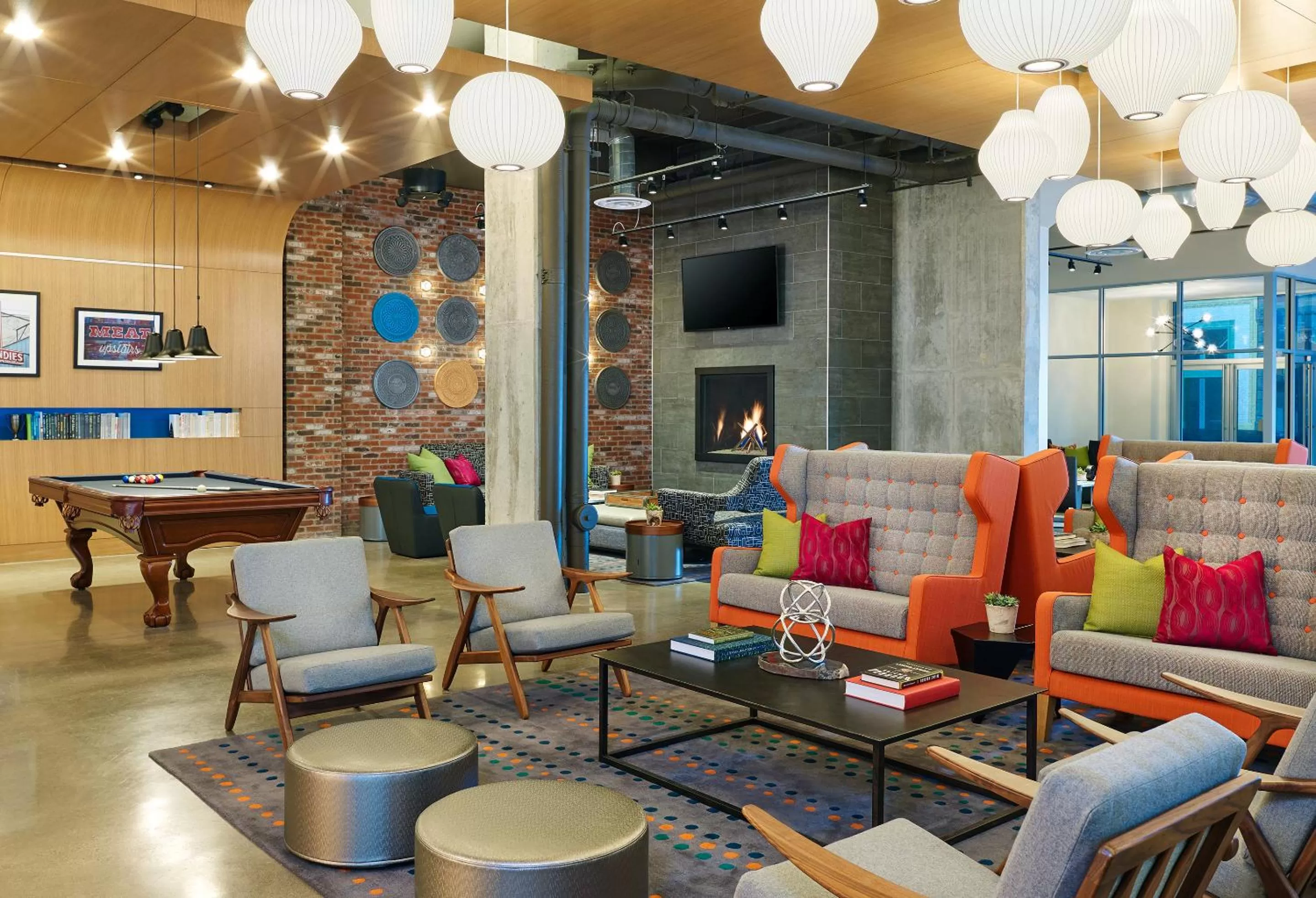 Lobby or reception in Aloft Louisville Downtown