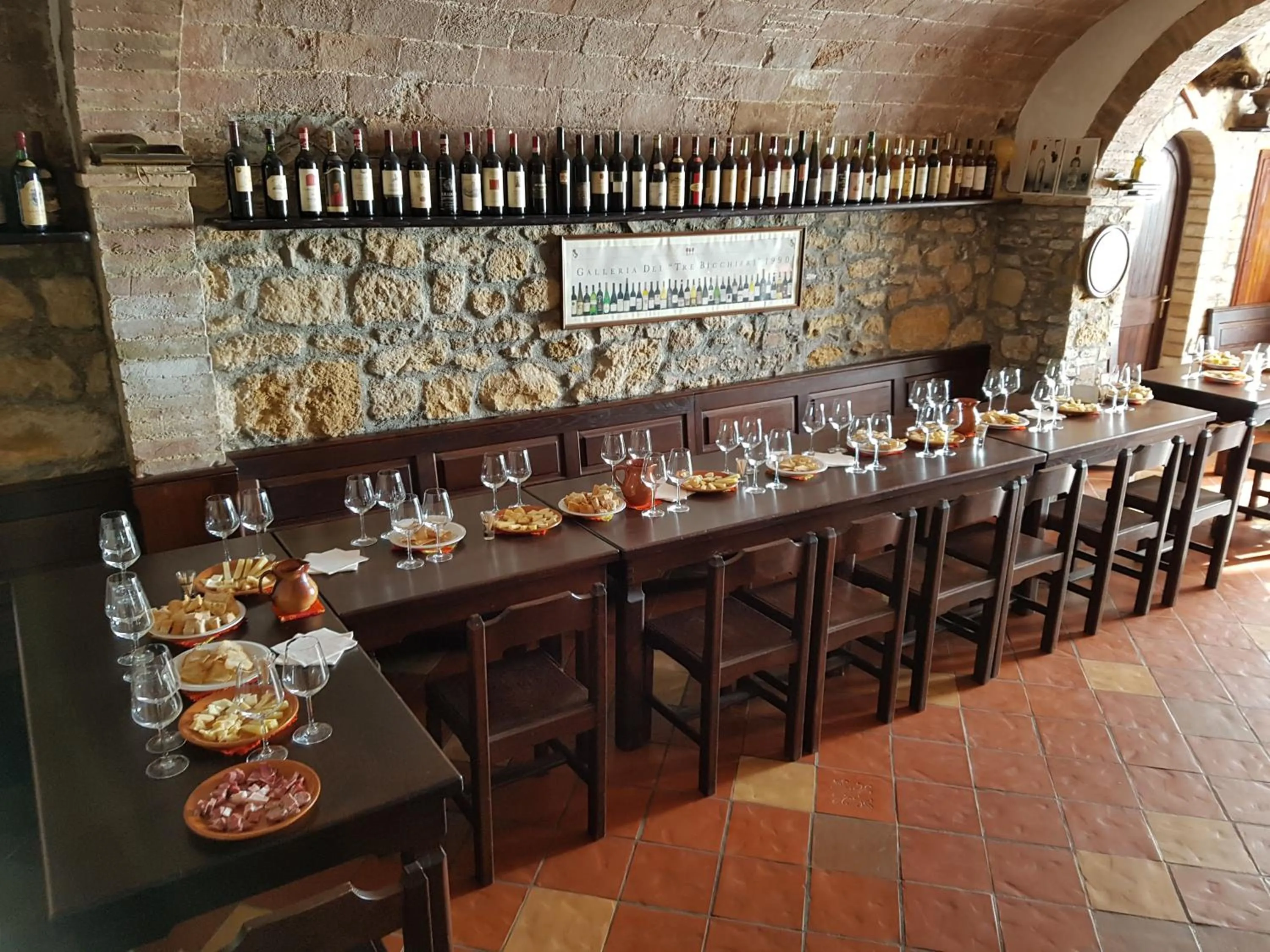 Decorative detail in Villa Nencini