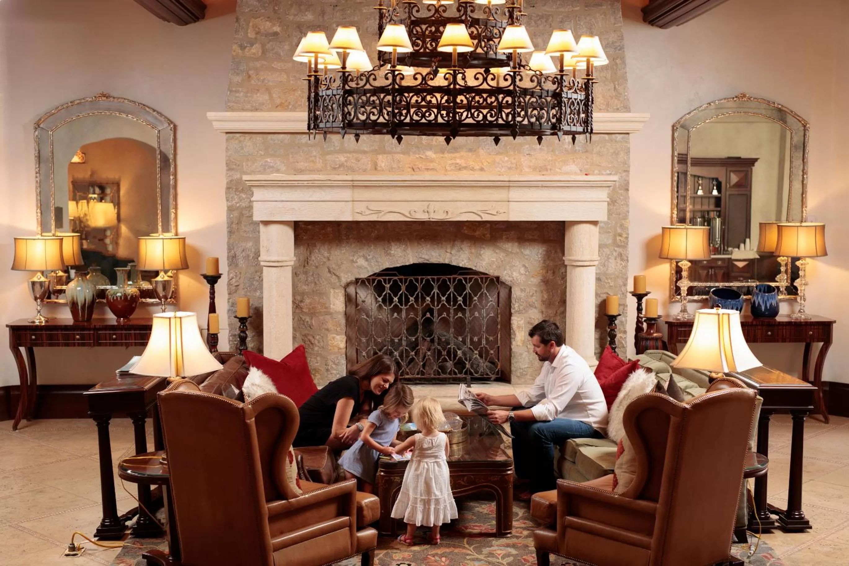 Communal lounge/ TV room in The Arrabelle at Vail Square, a RockResort, by Vail Resorts