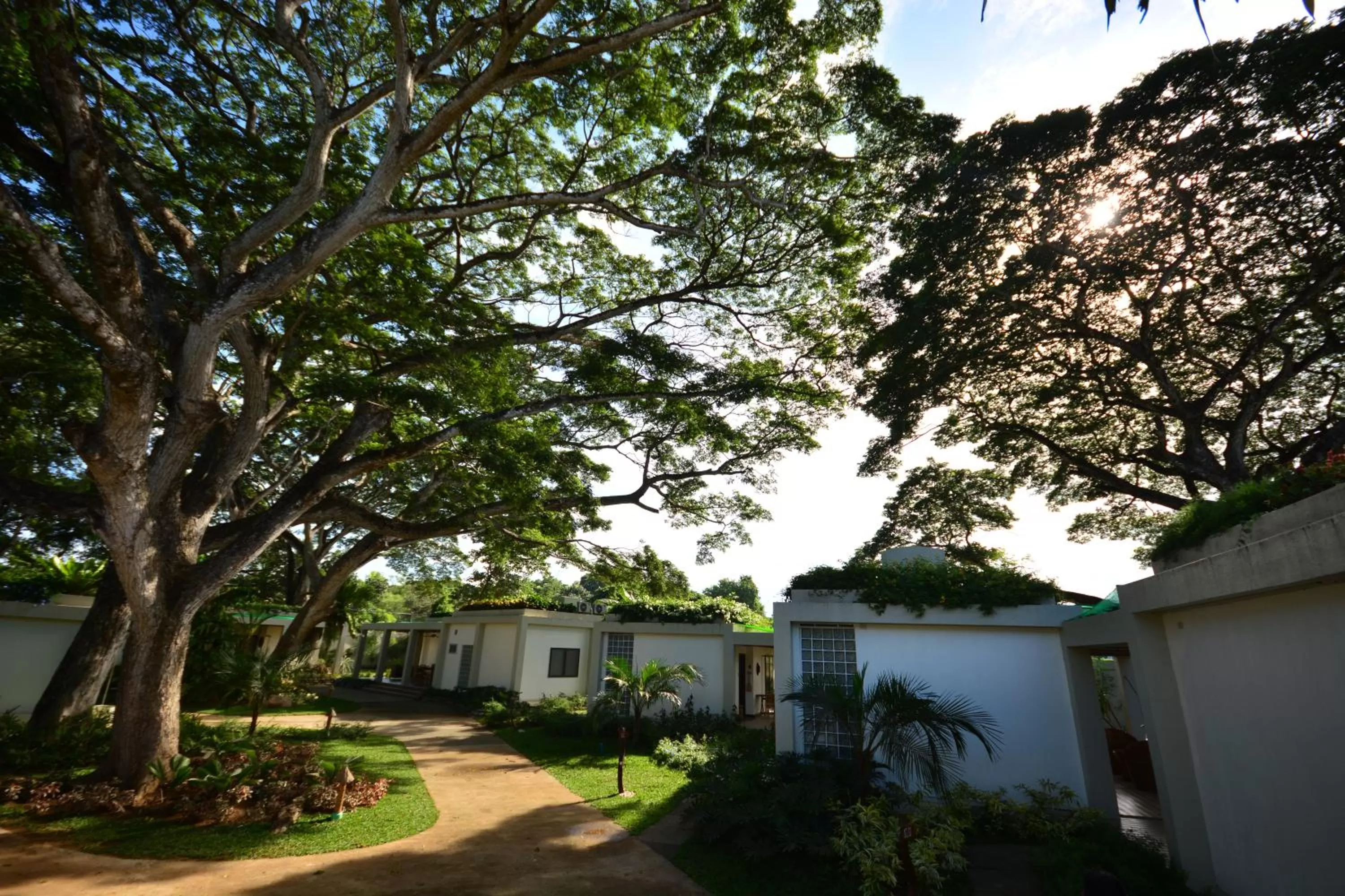 Facade/entrance in Munting Paraiso
