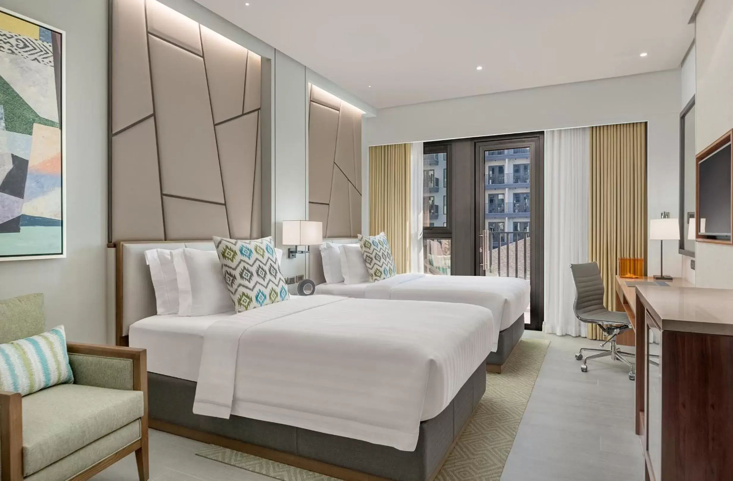 Twin Room with Balcony in dusitD2 Davao Twin Room with Balcony in dusitD2 Davao