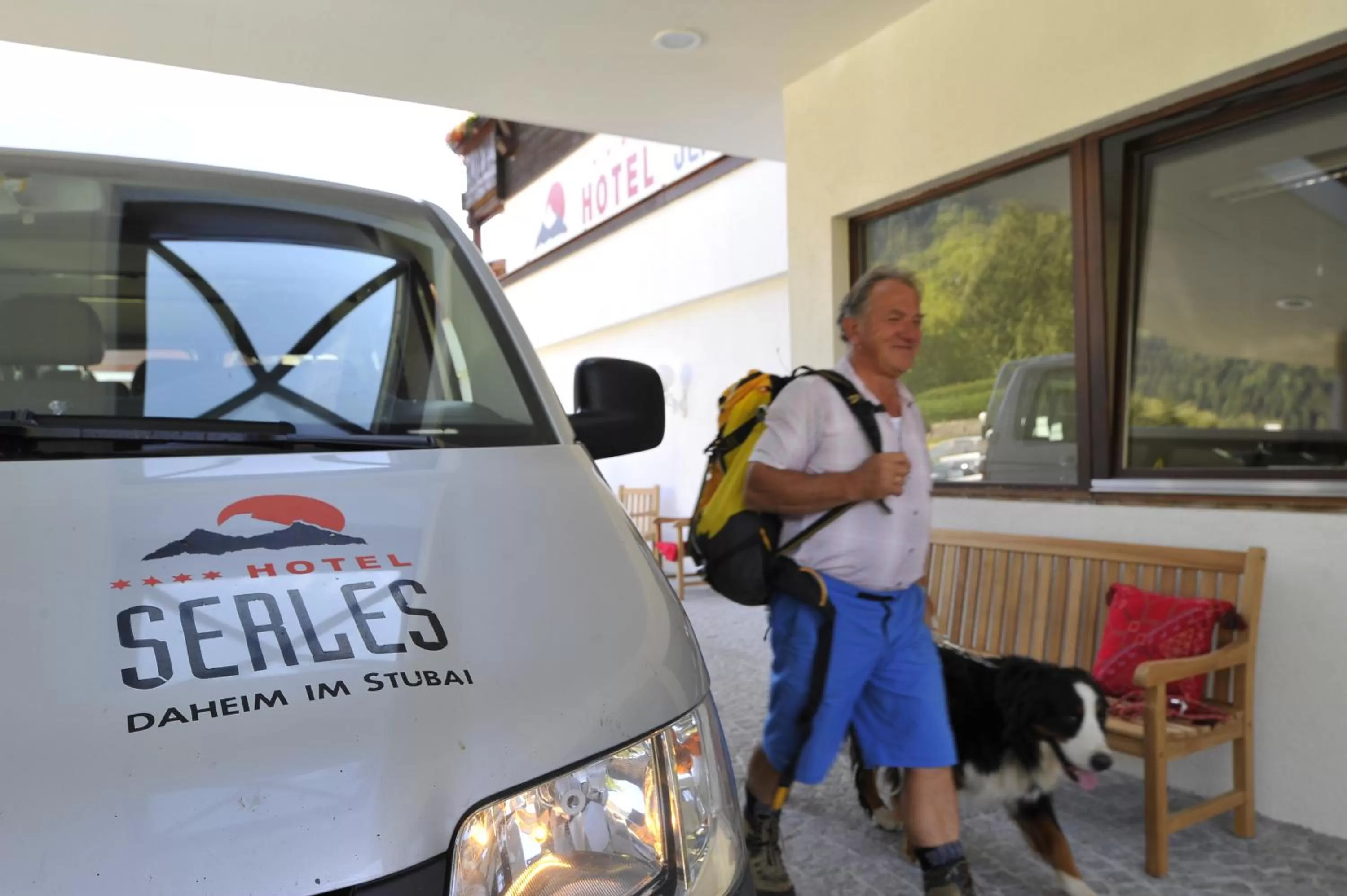 Hiking in Hotel Serles