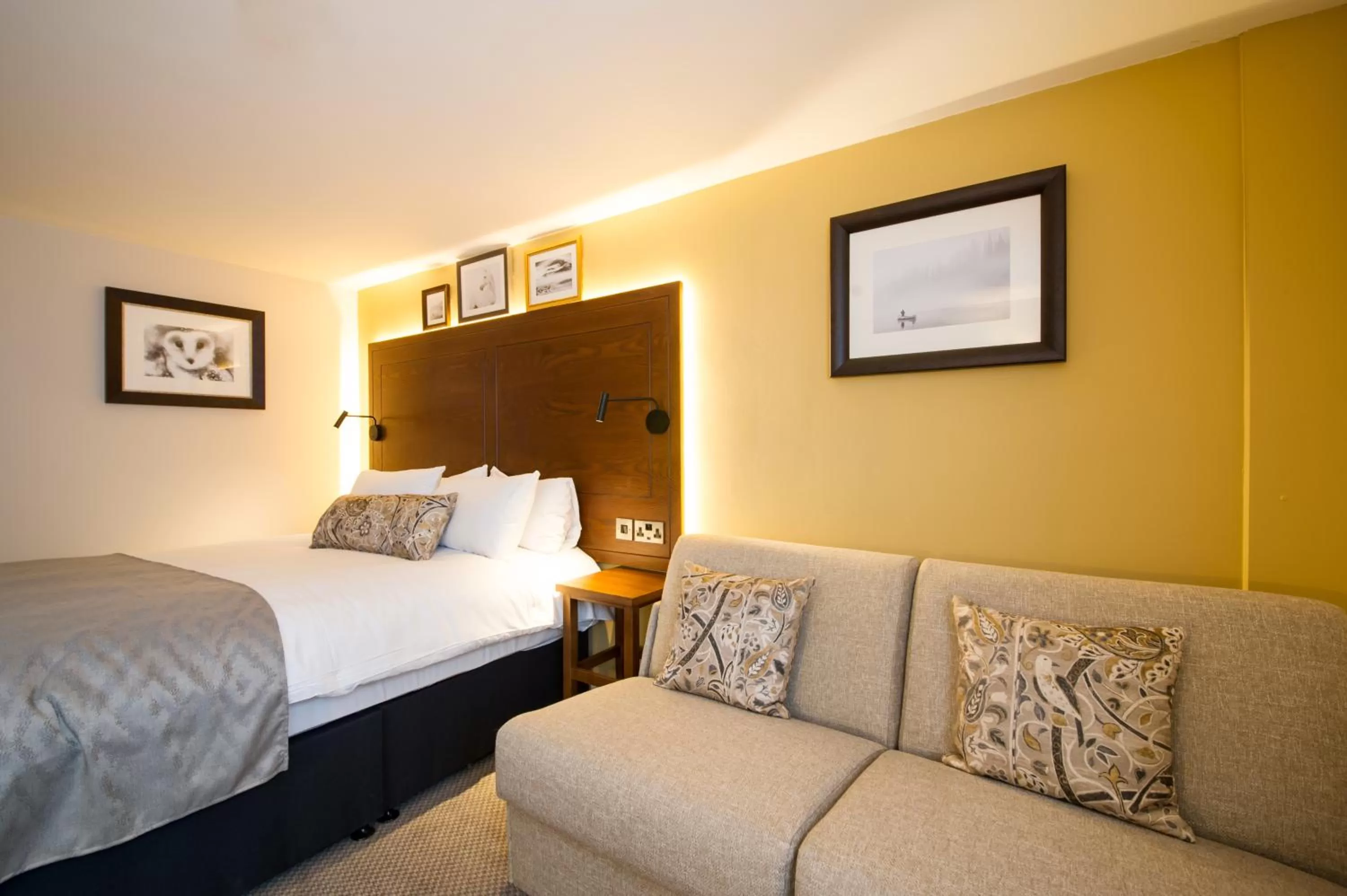 Bed in The Snowy Owl by Innkeeper's Collection