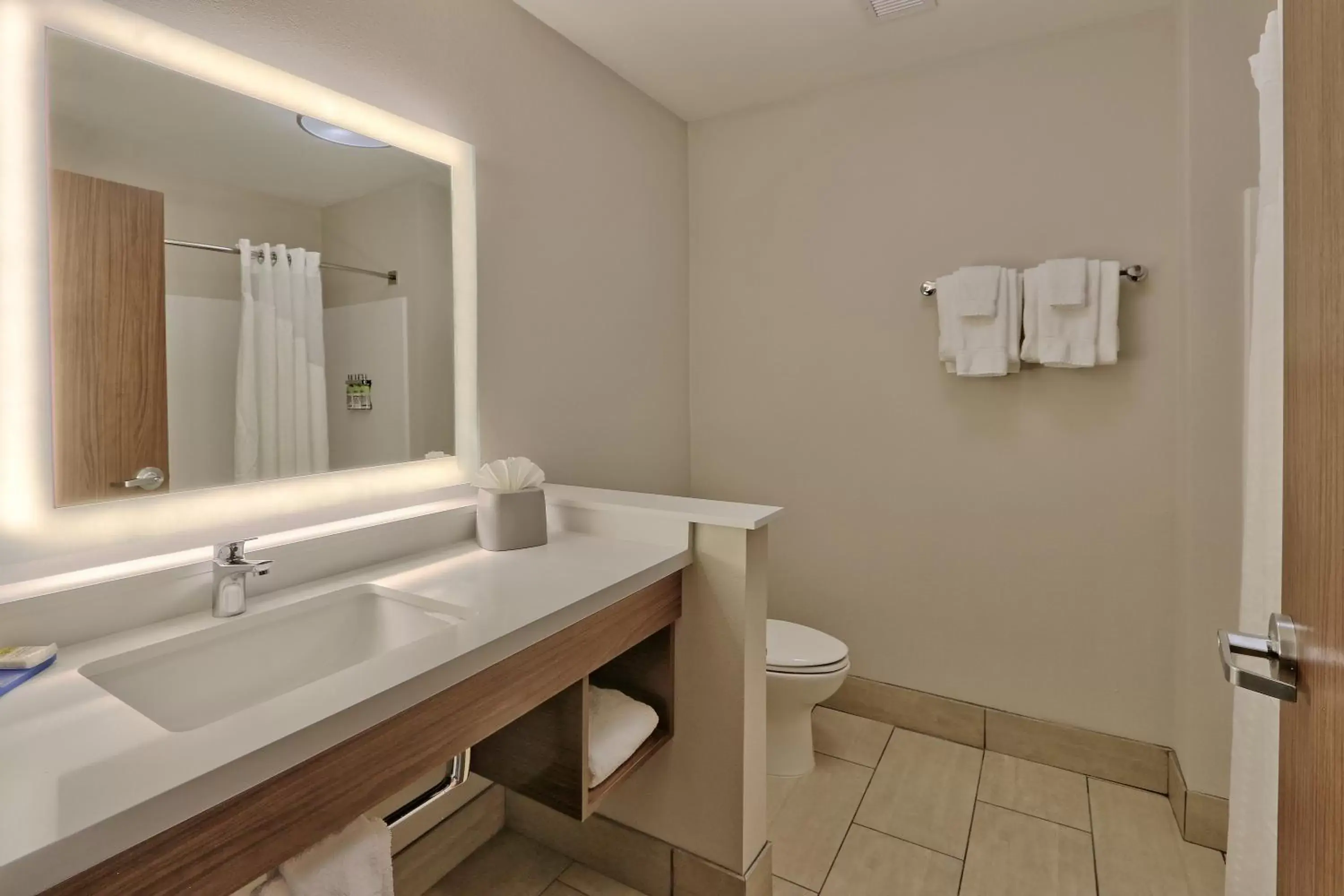King Room - Mobility Access/Hearing Accessible in Holiday Inn Express & Suites - Albuquerque East, an IHG Hotel King Room - Mobility Access/Hearing Accessible in Holiday Inn Express & Suites - Albuquerque East, an IHG Hotel