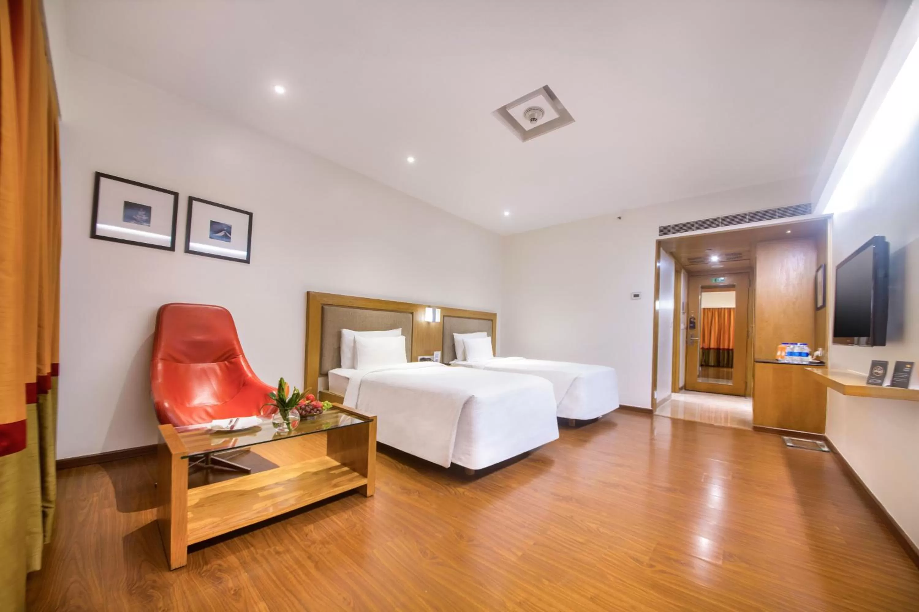 Bed in Marigold Hotel