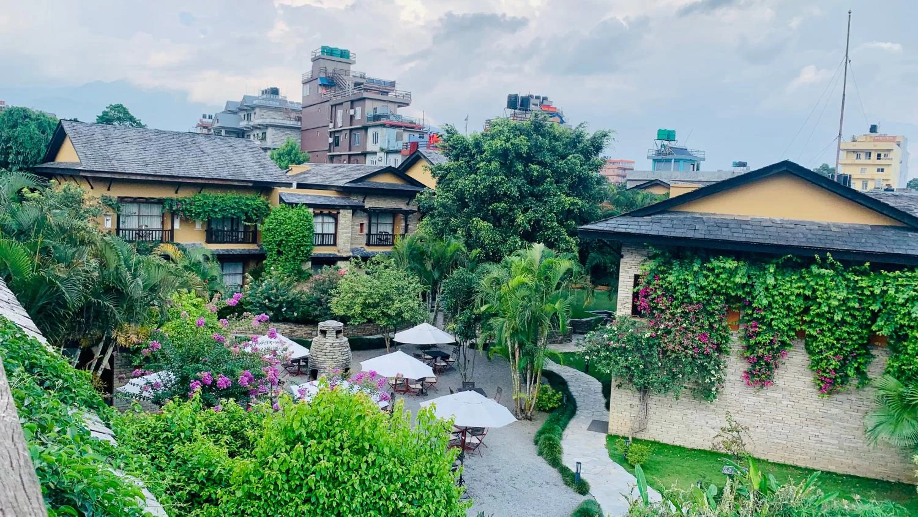 Property building in Temple Tree Resort & Spa, Pokhara