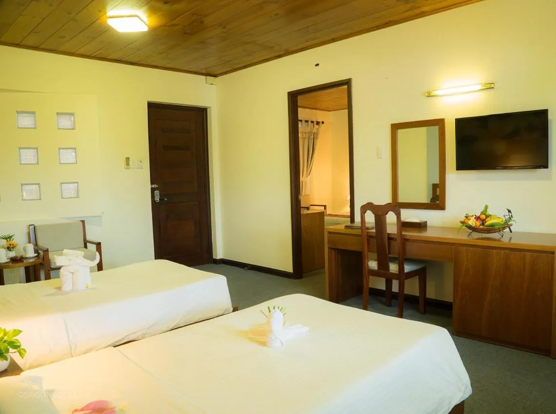 Bed in Saigon Mui Ne Resort