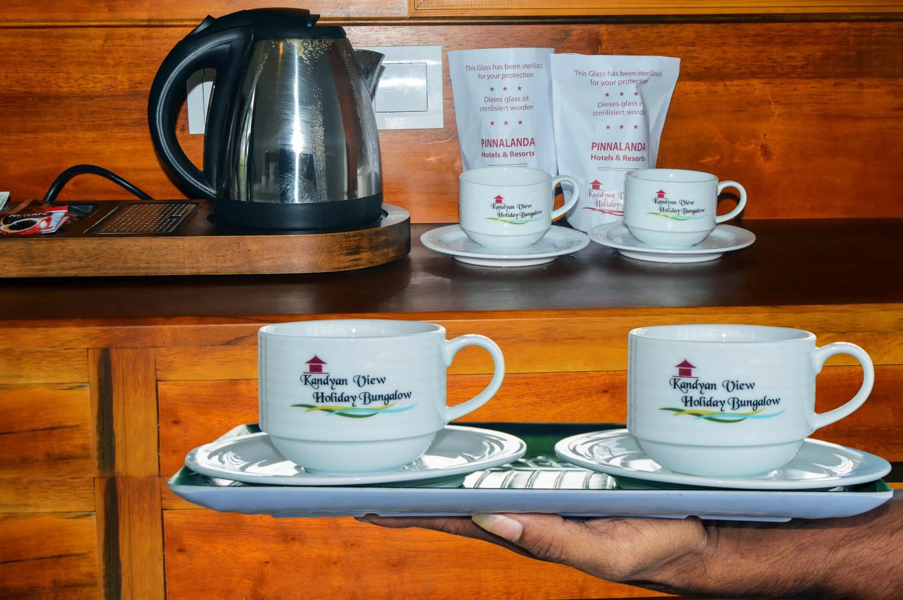 Drinks, Coffee/Tea Facilities in Kandyan View Holiday Bungalow ''Free Pickup From Kandy city''
