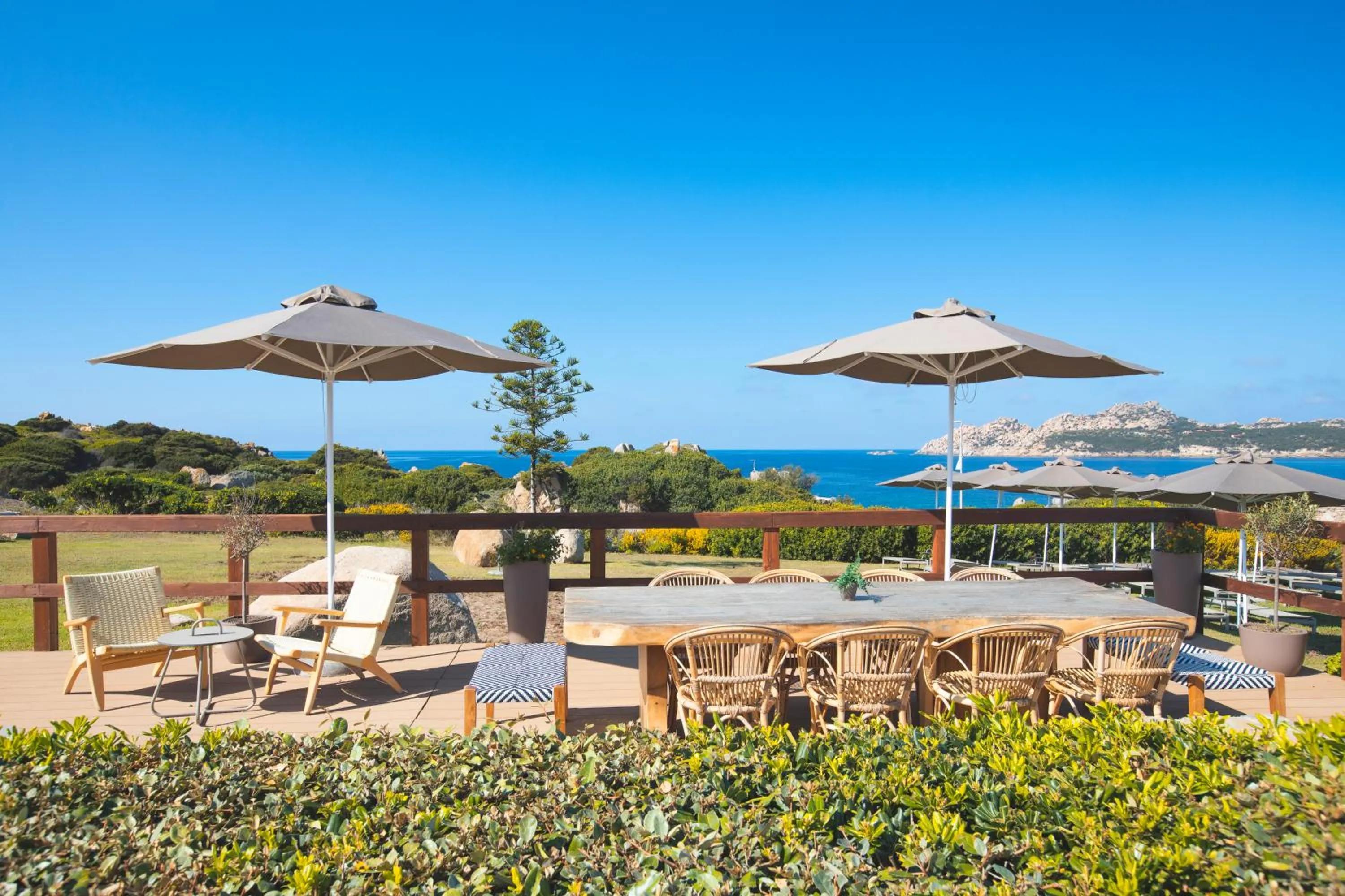 Balcony/Terrace in Mangia's Santa Teresa Sardinia, Curio Collection by Hilton