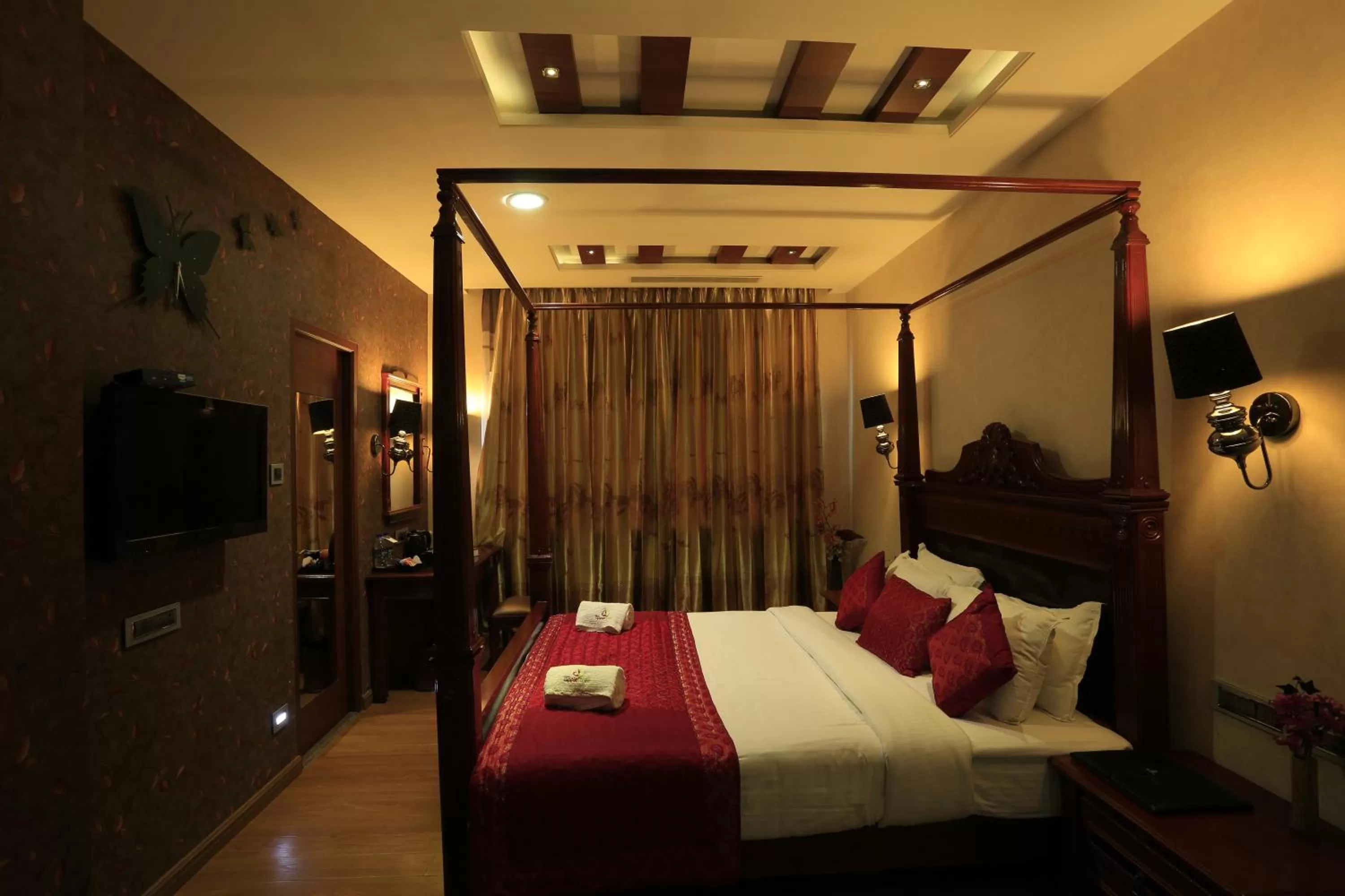 Bed in Hotel AppleTtree