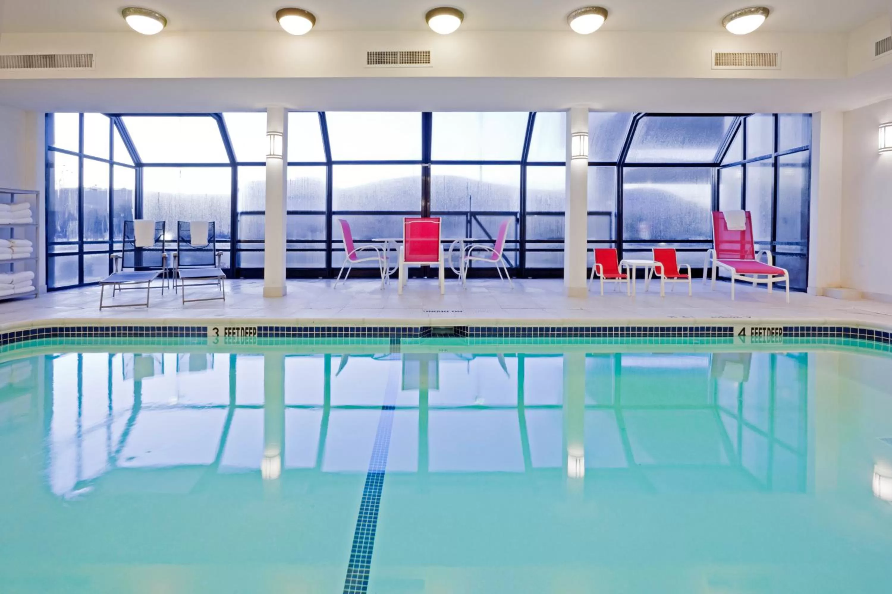 Swimming pool in Holiday Inn Express Fishkill-Mid Hudson Valley by IHG