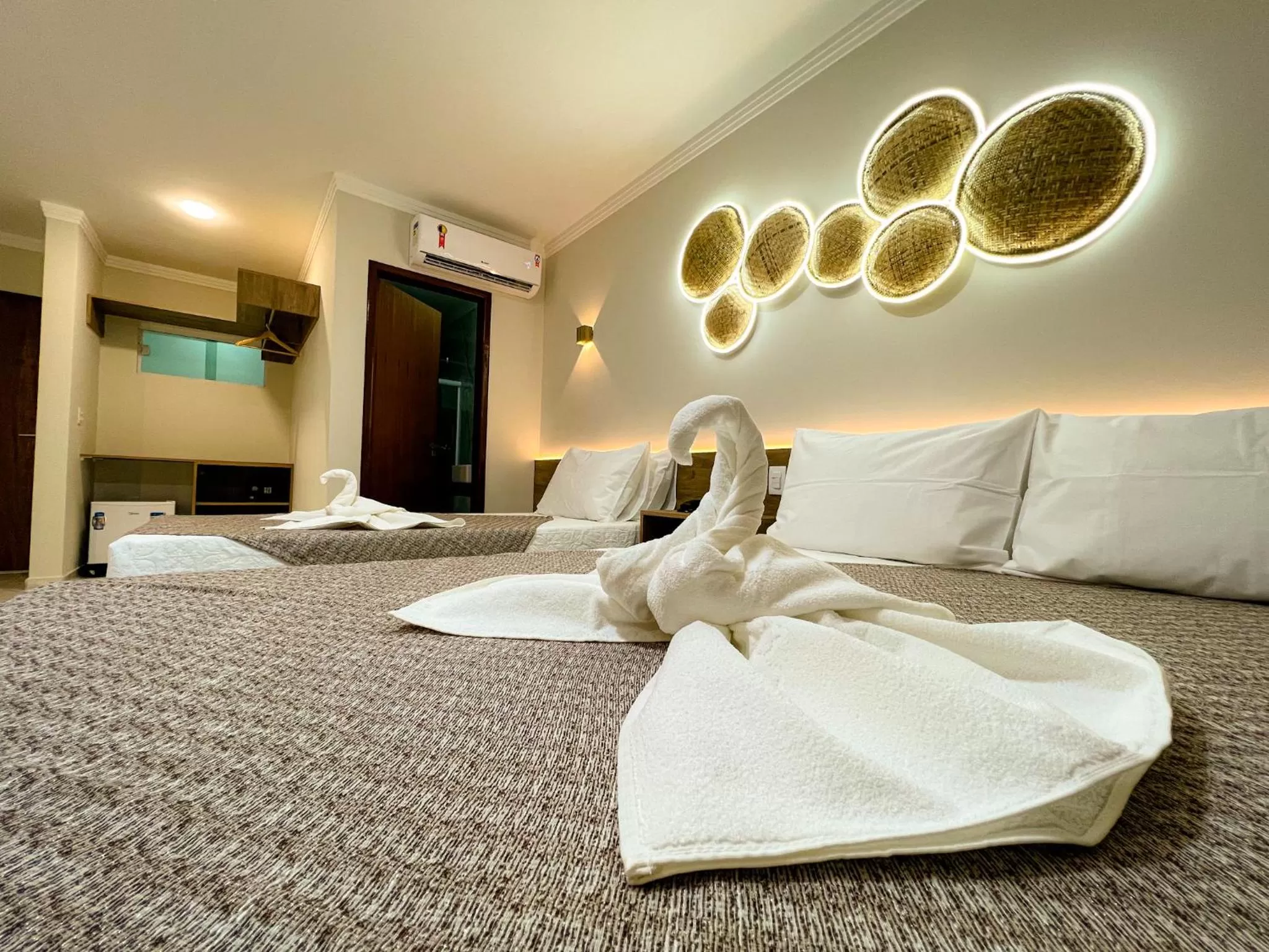 Bed in Pousada Marítimos