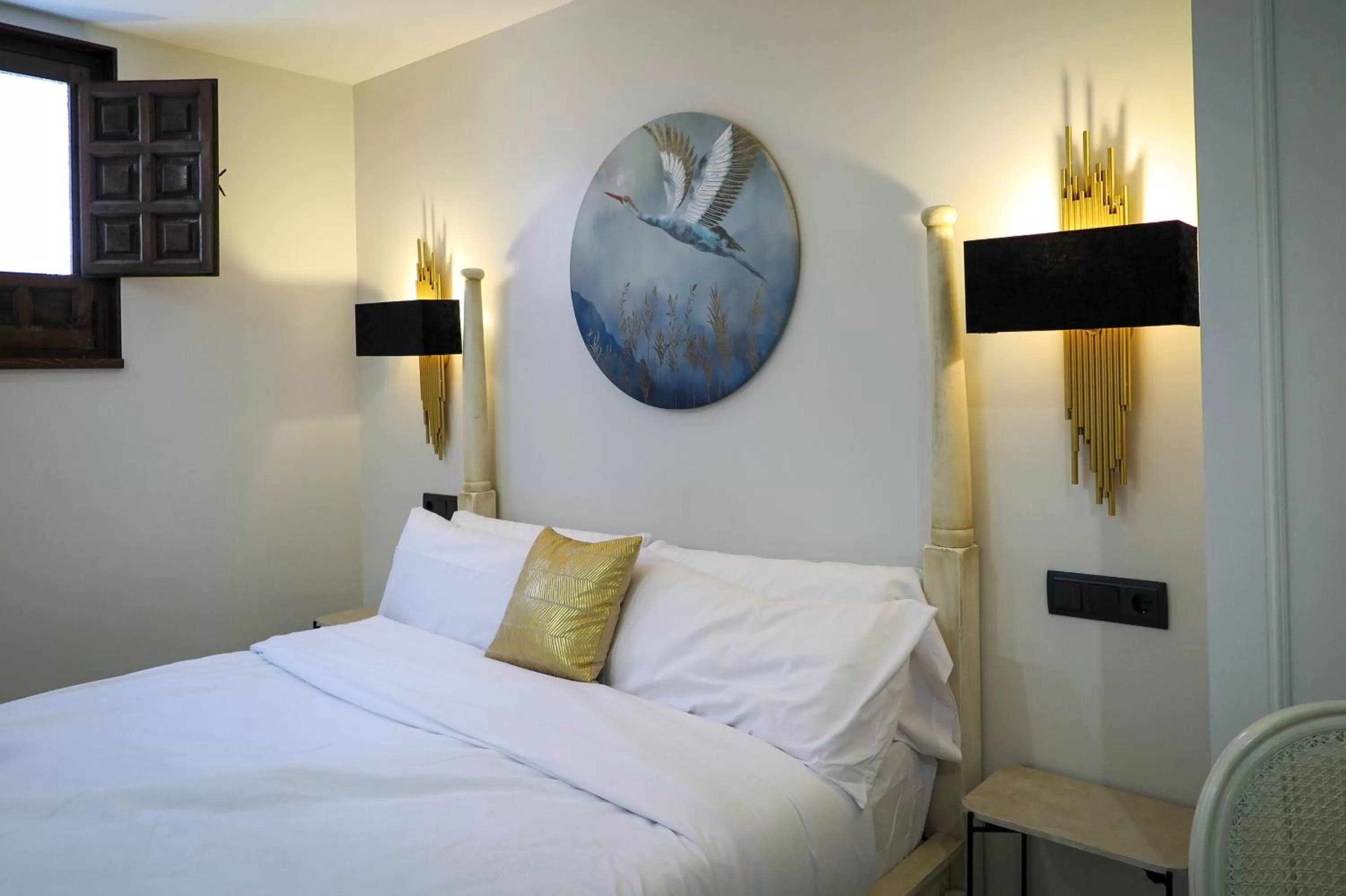 Bedroom, Bed in Tomé, casa de huéspedes