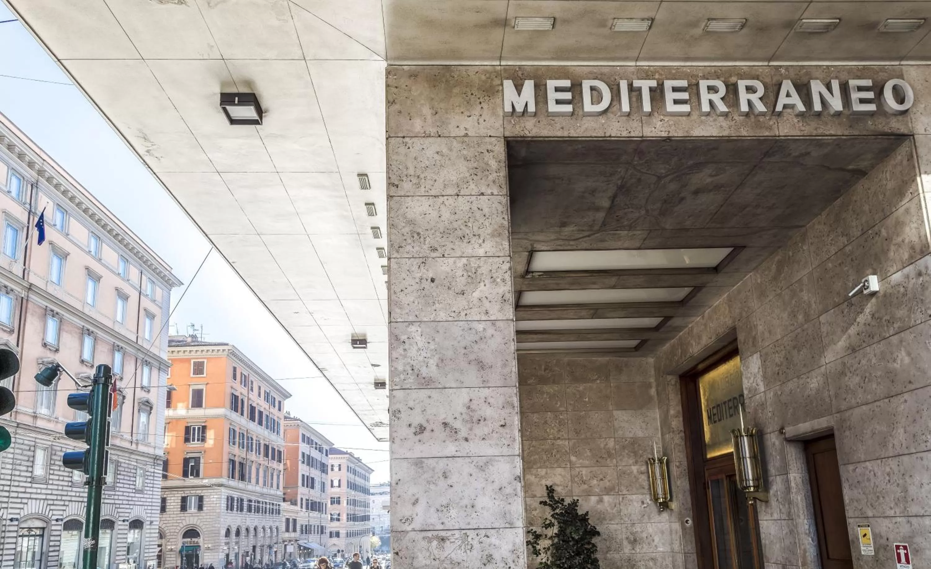 Location in Bettoja Hotel Mediterraneo