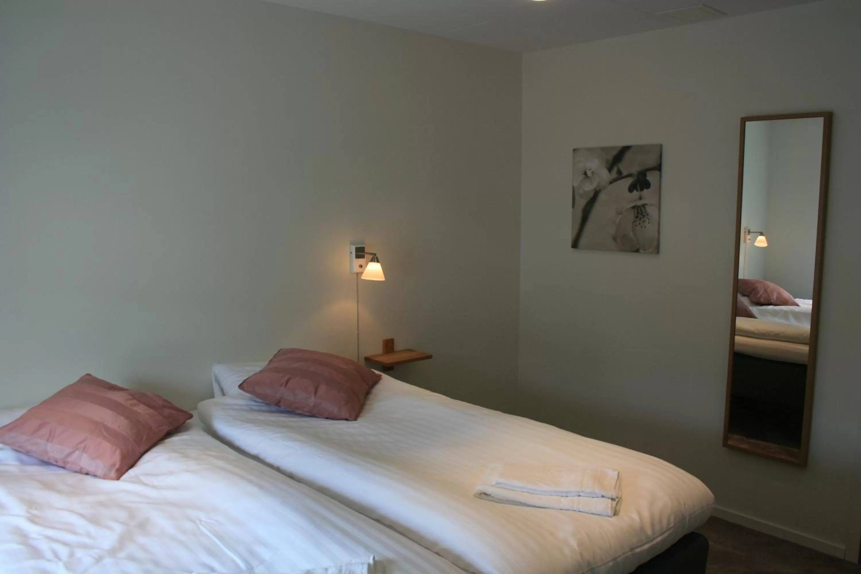 Bed in Flygplatshotellet