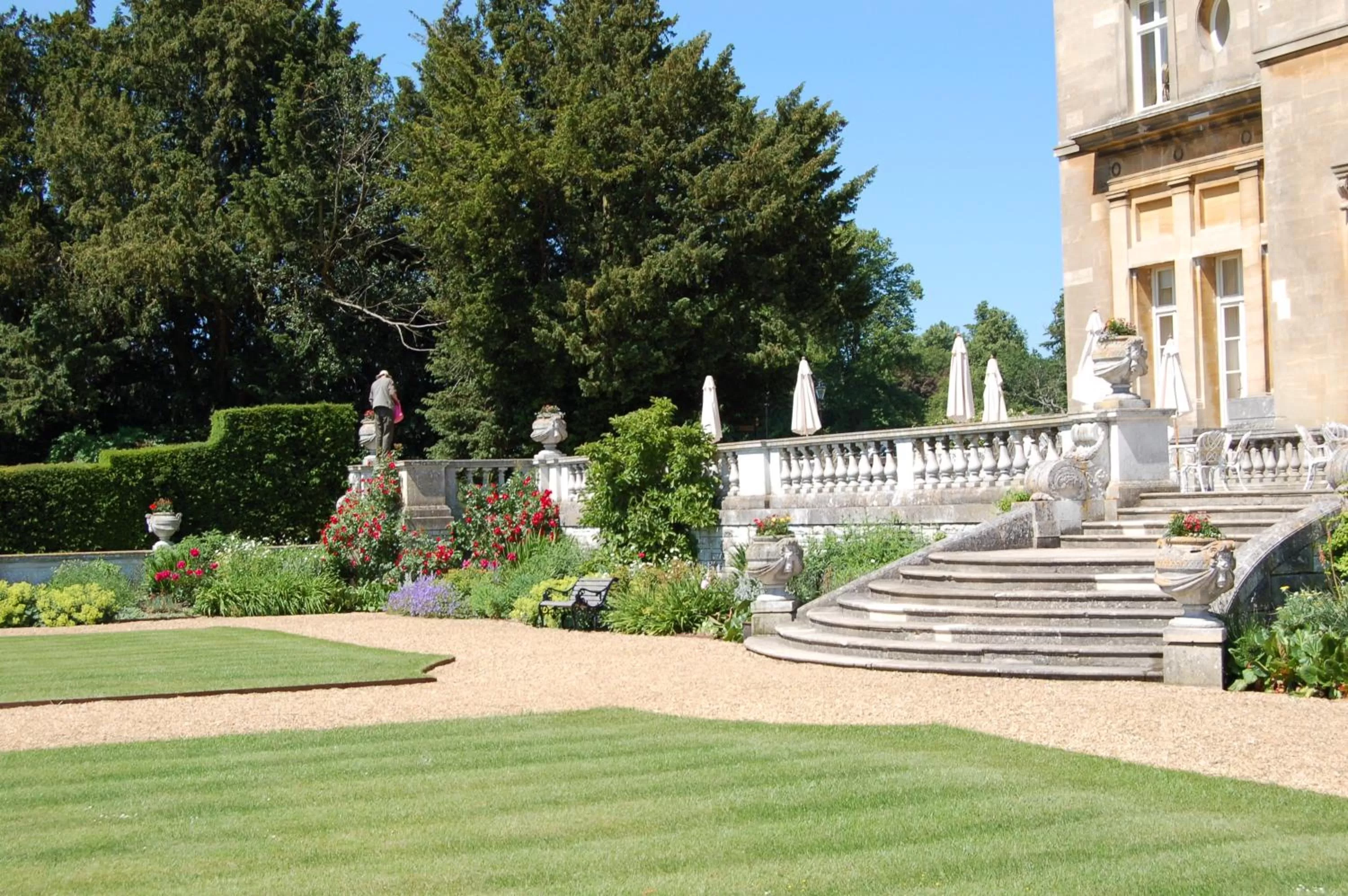 Garden in Luton Hoo Hotel, Golf and Spa