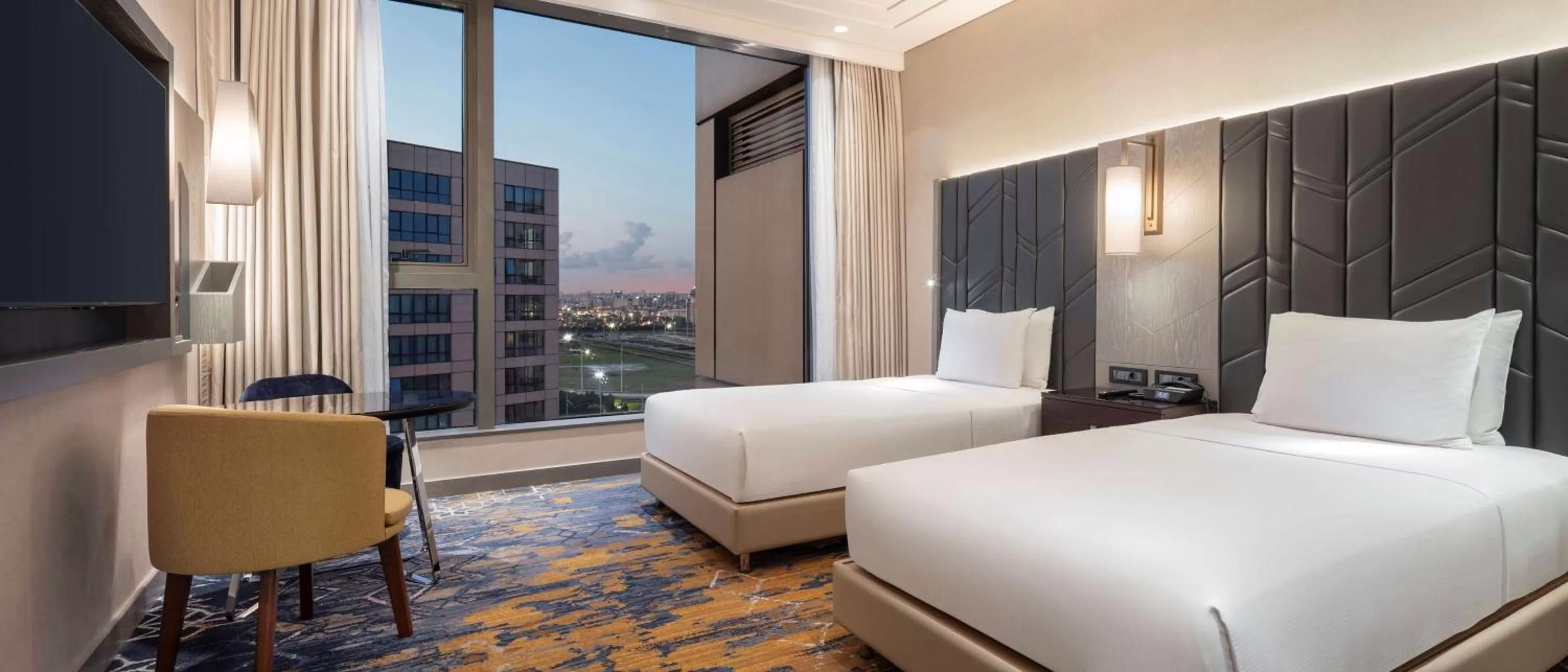 Bed in Hilton Istanbul Bakirkoy