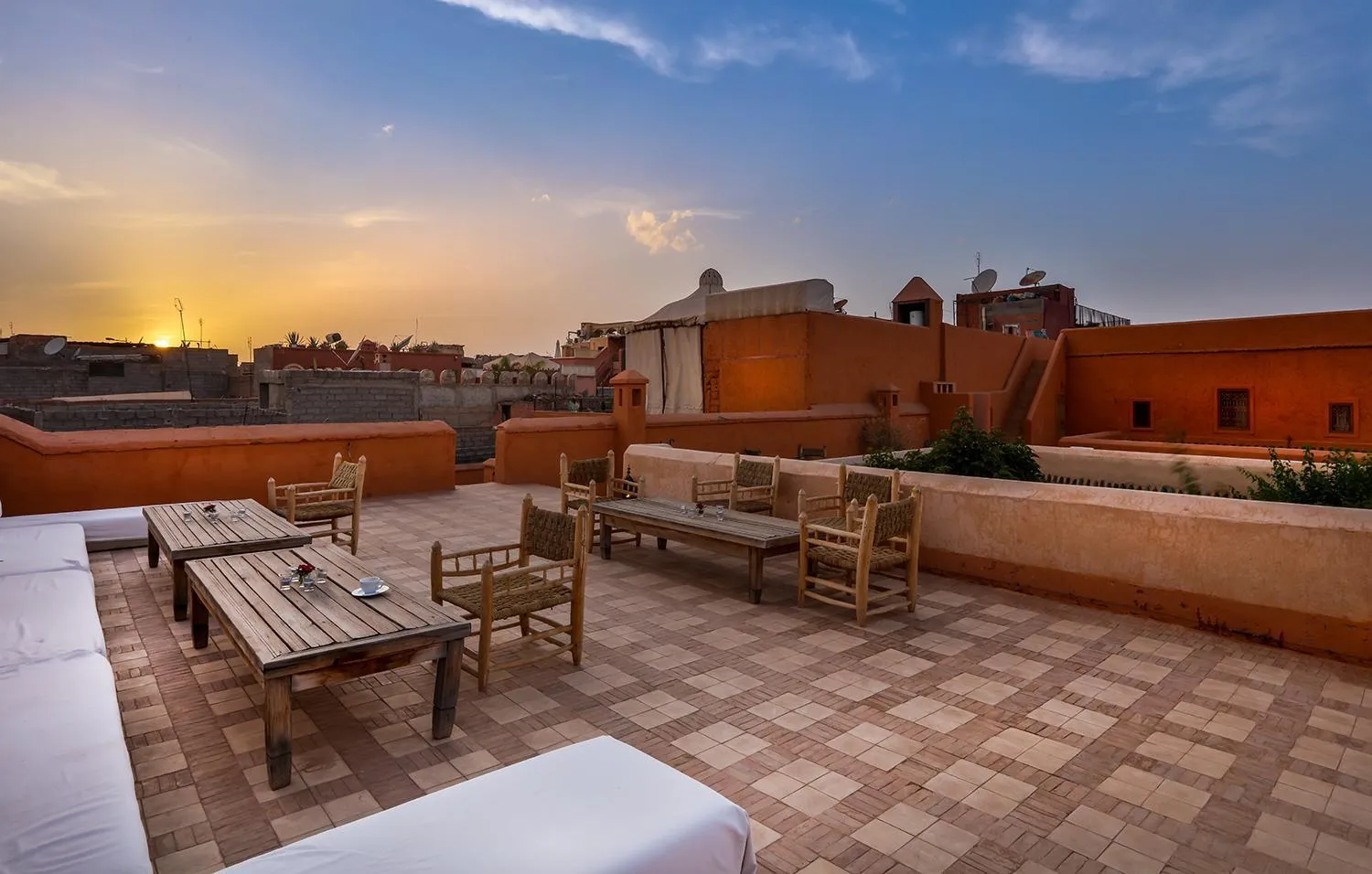 Patio in Hotel & Spa Dar Sara