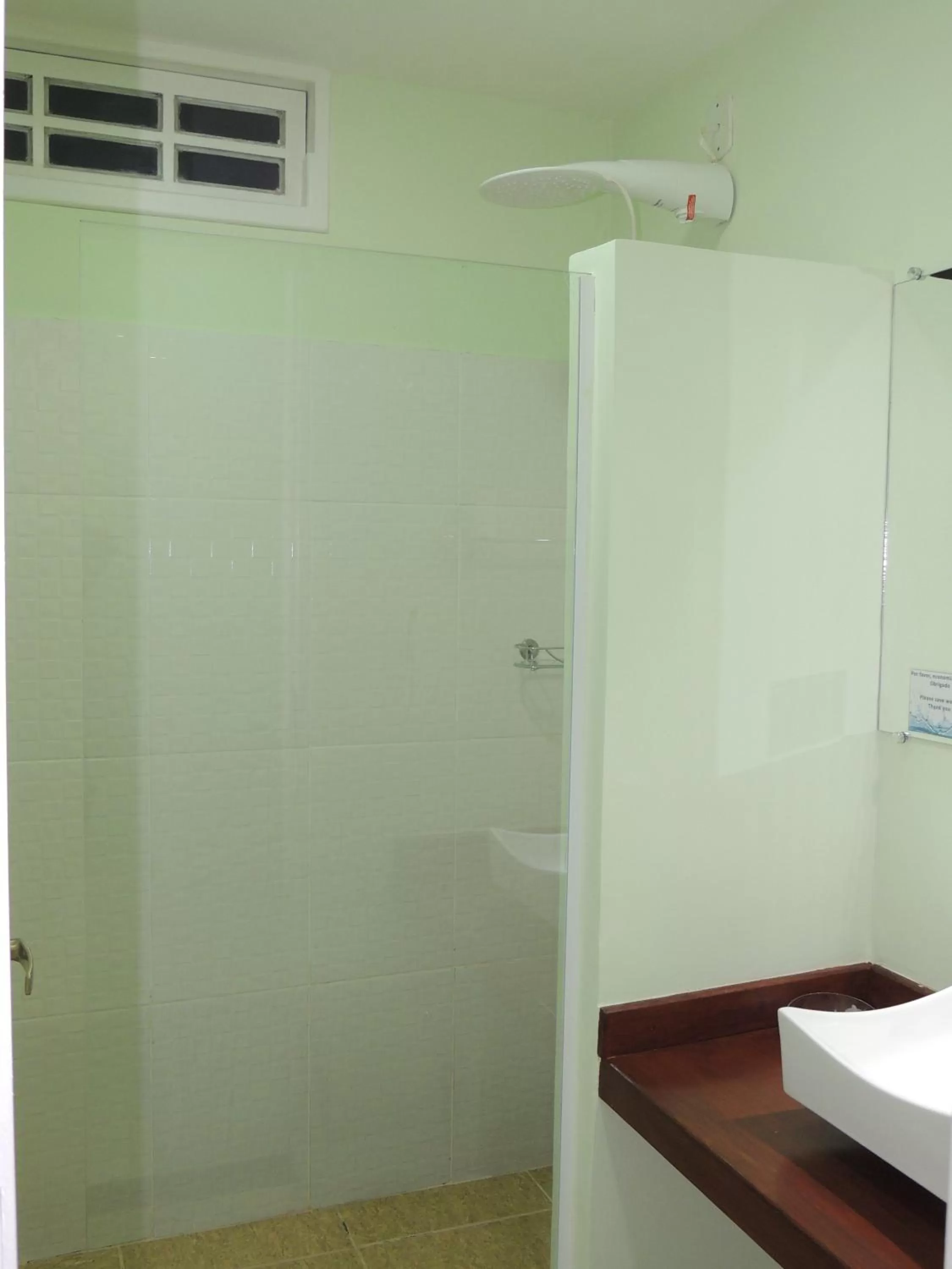 Bathroom in Pousada Akaroa