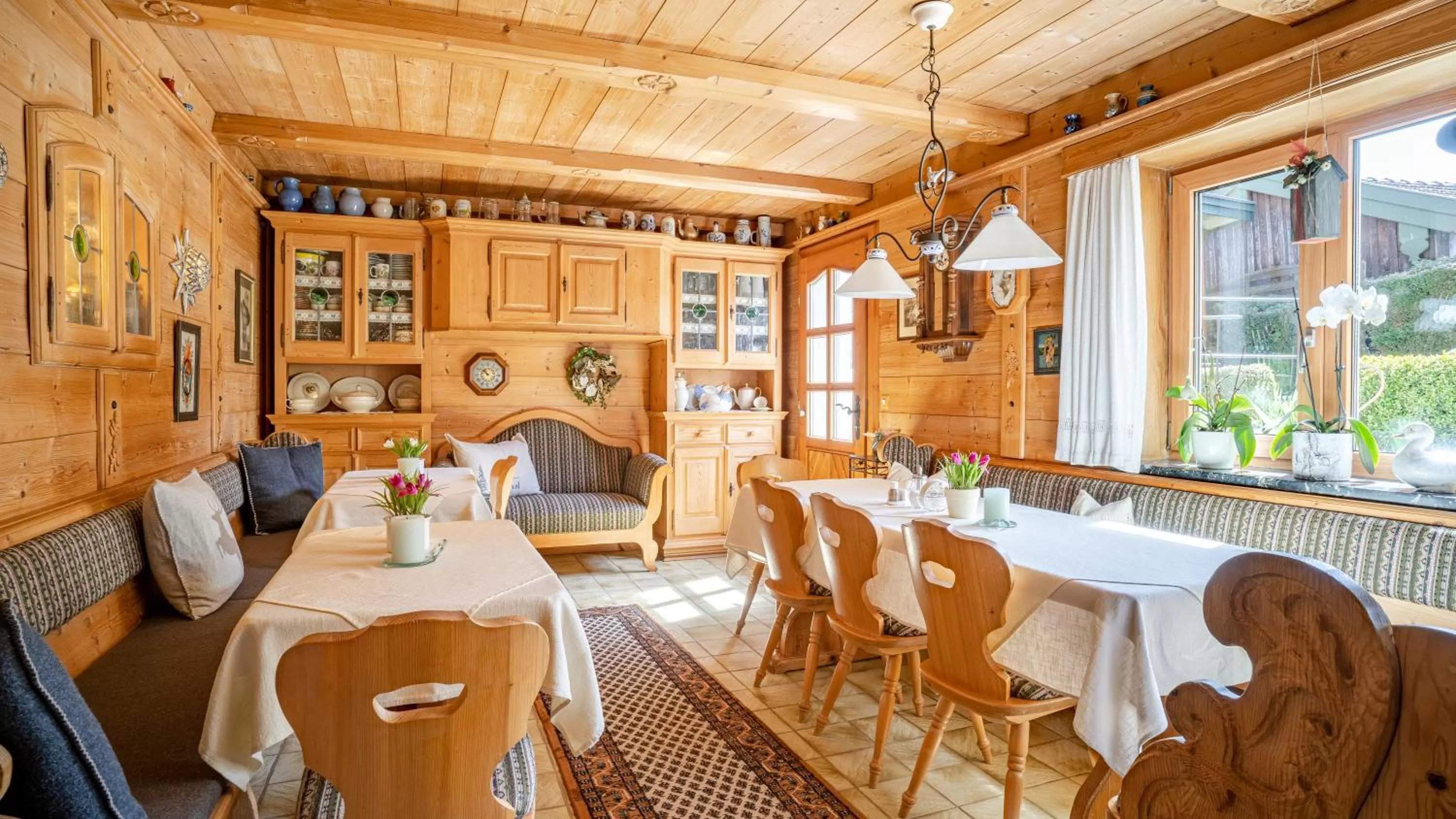 Restaurant/places to eat in Hotel Steffl Garni inkl Chiemgau Karte