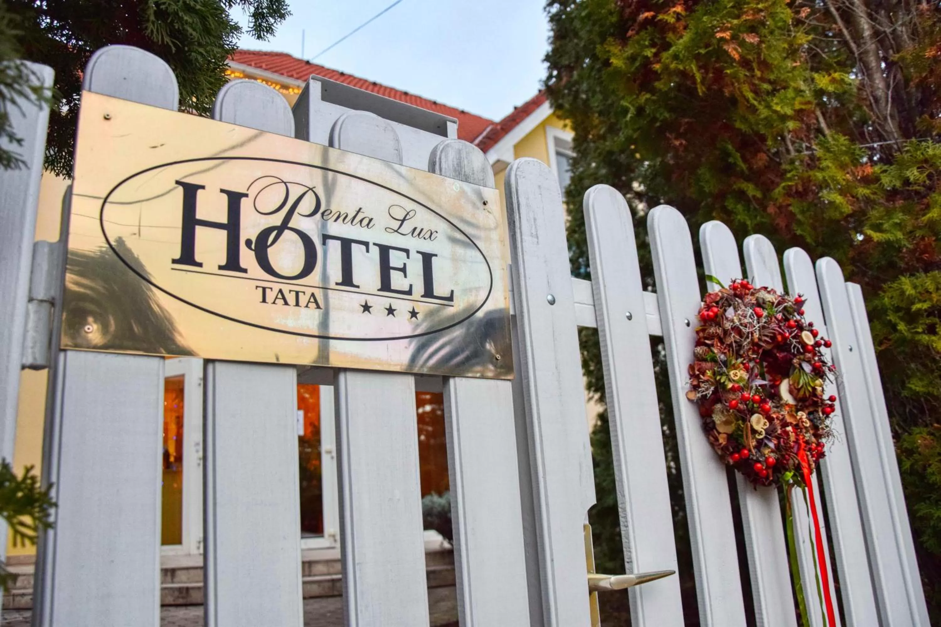 Property building, Property Logo/Sign in Hotel Penta Lux