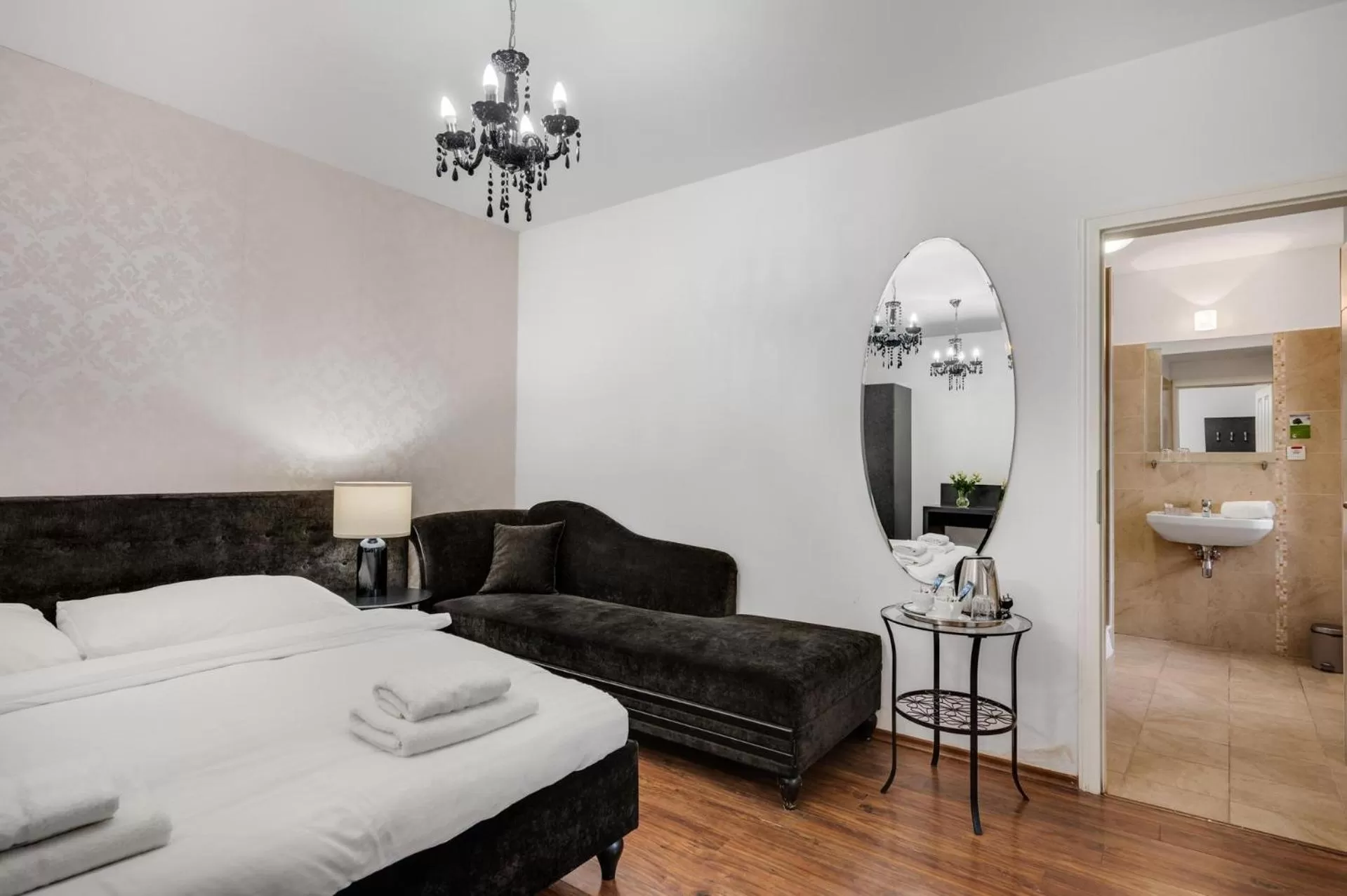 Photo of the whole room, Bed in Garni Hotel VIRGO