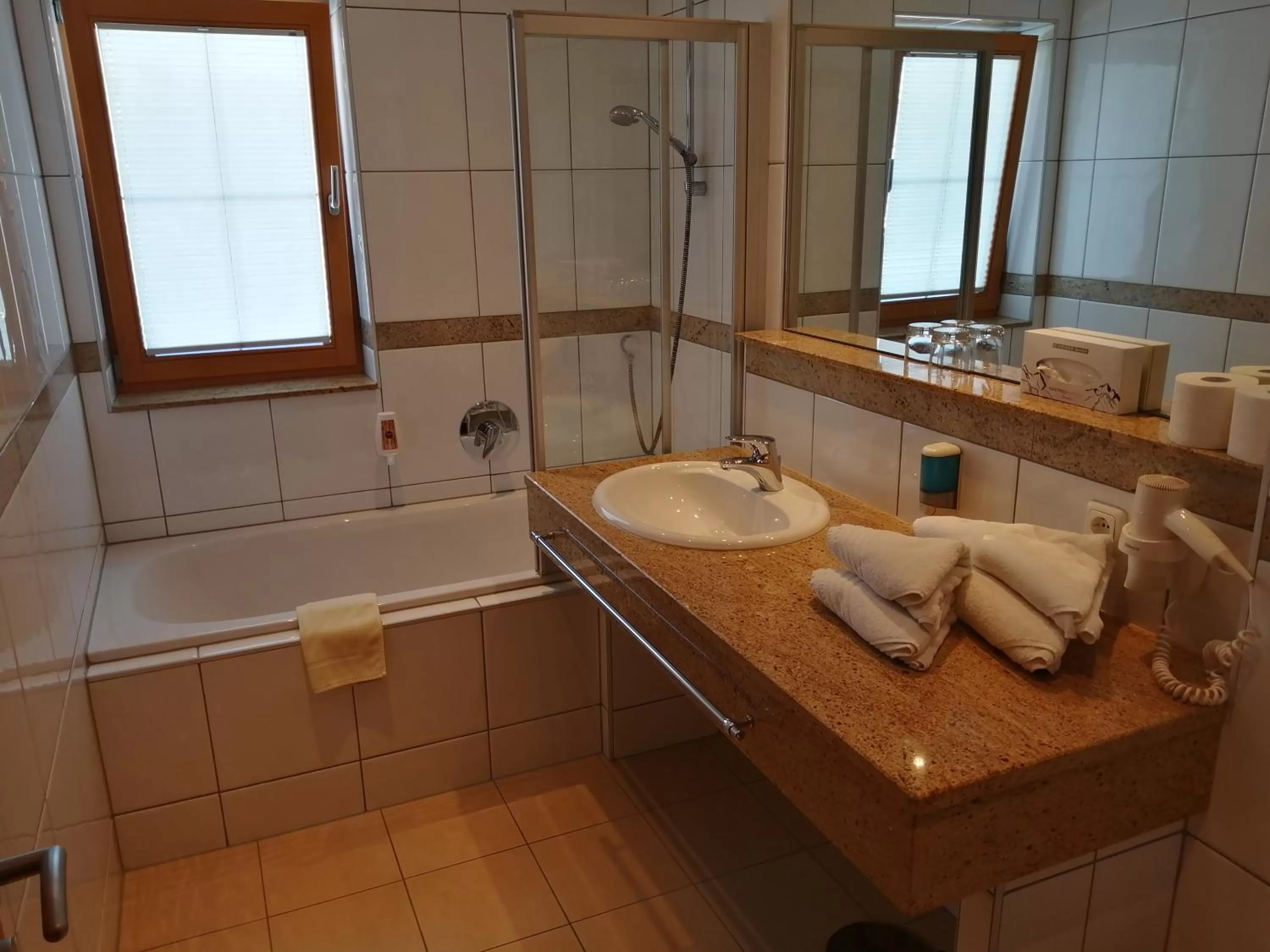 Bathroom in Hotel Enzian