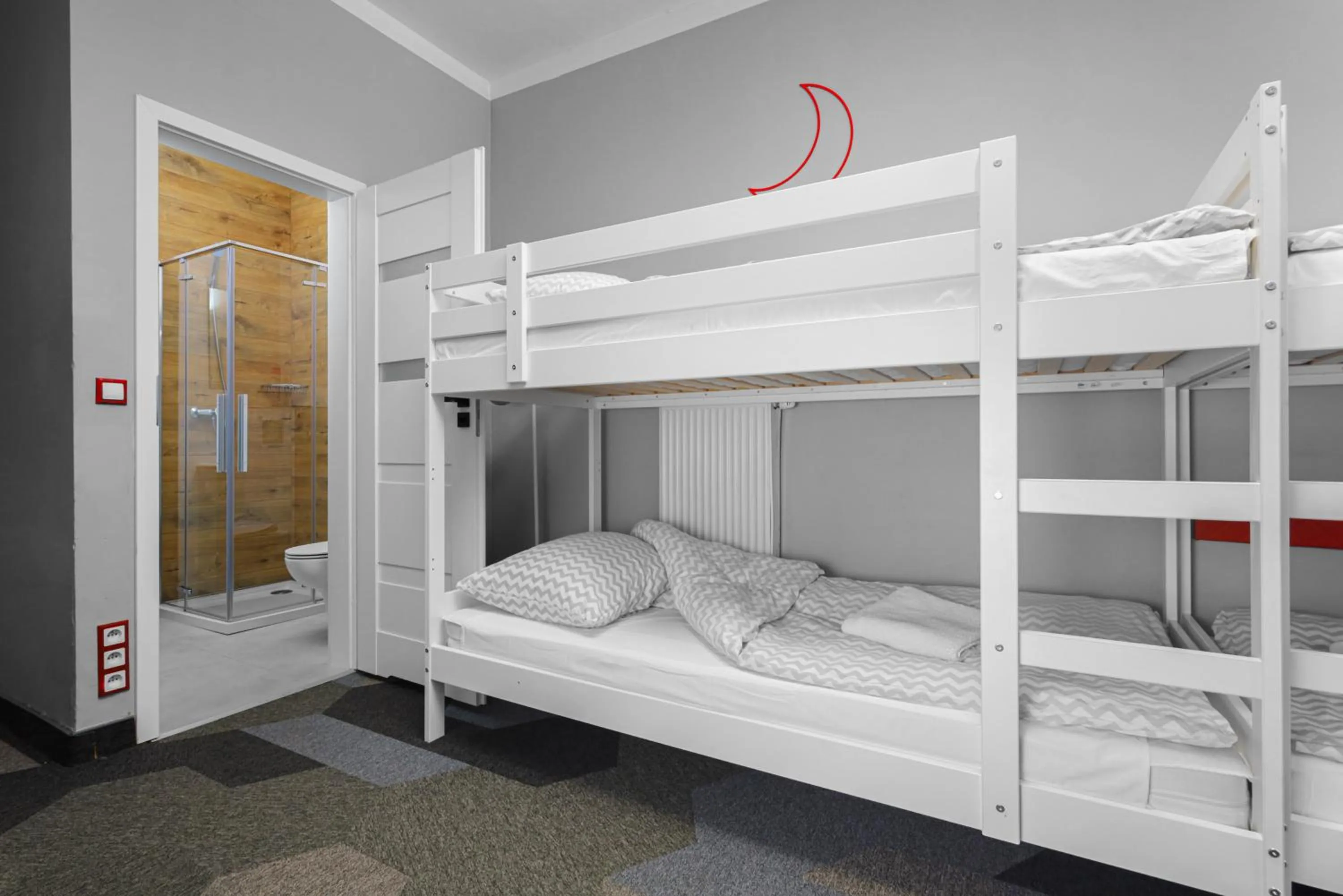 Bed in Moon Hostel Kraków