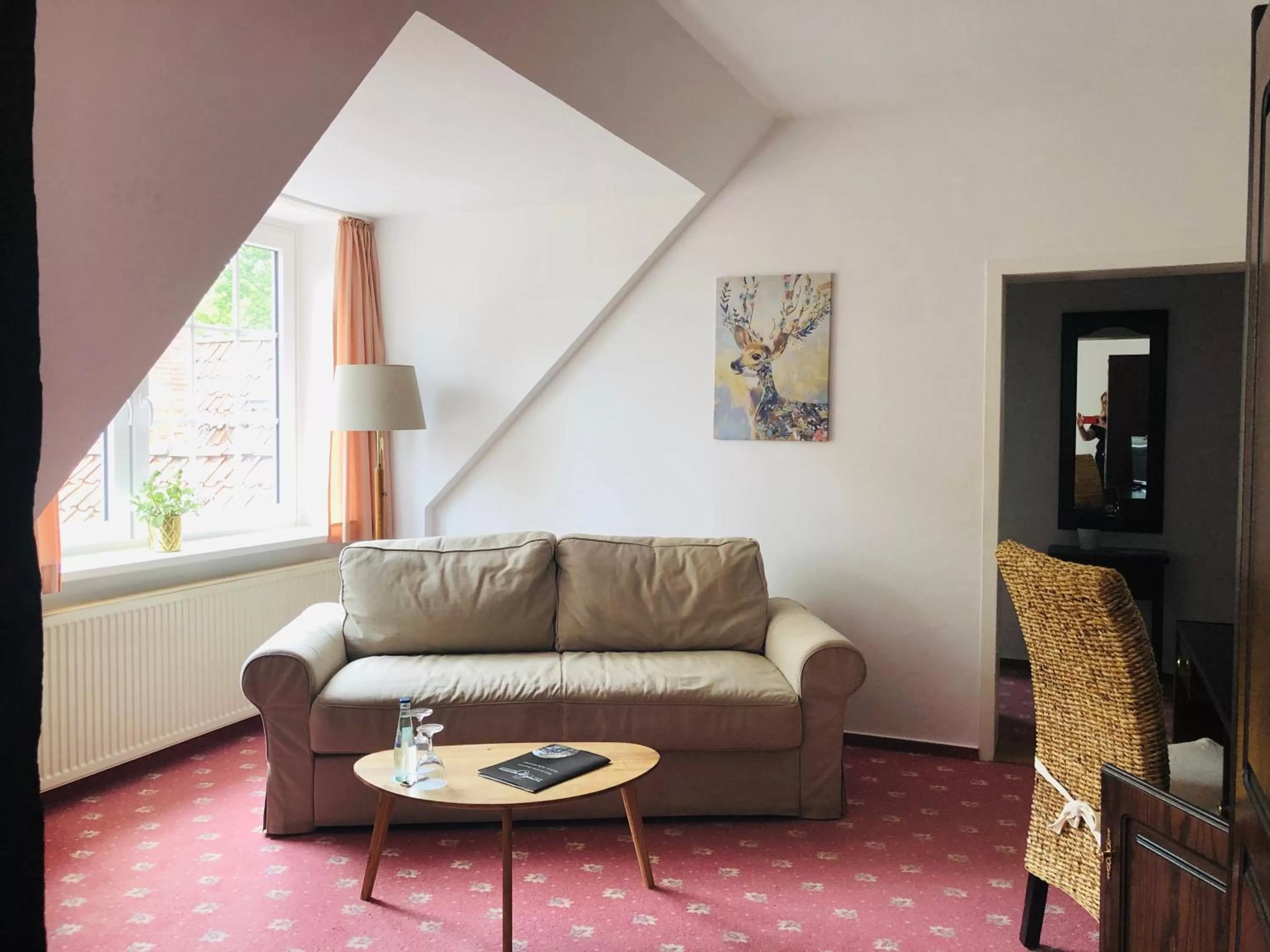 Seating area in Landhotel Gutshof im Oertzetal in Oldendorf, Südheide